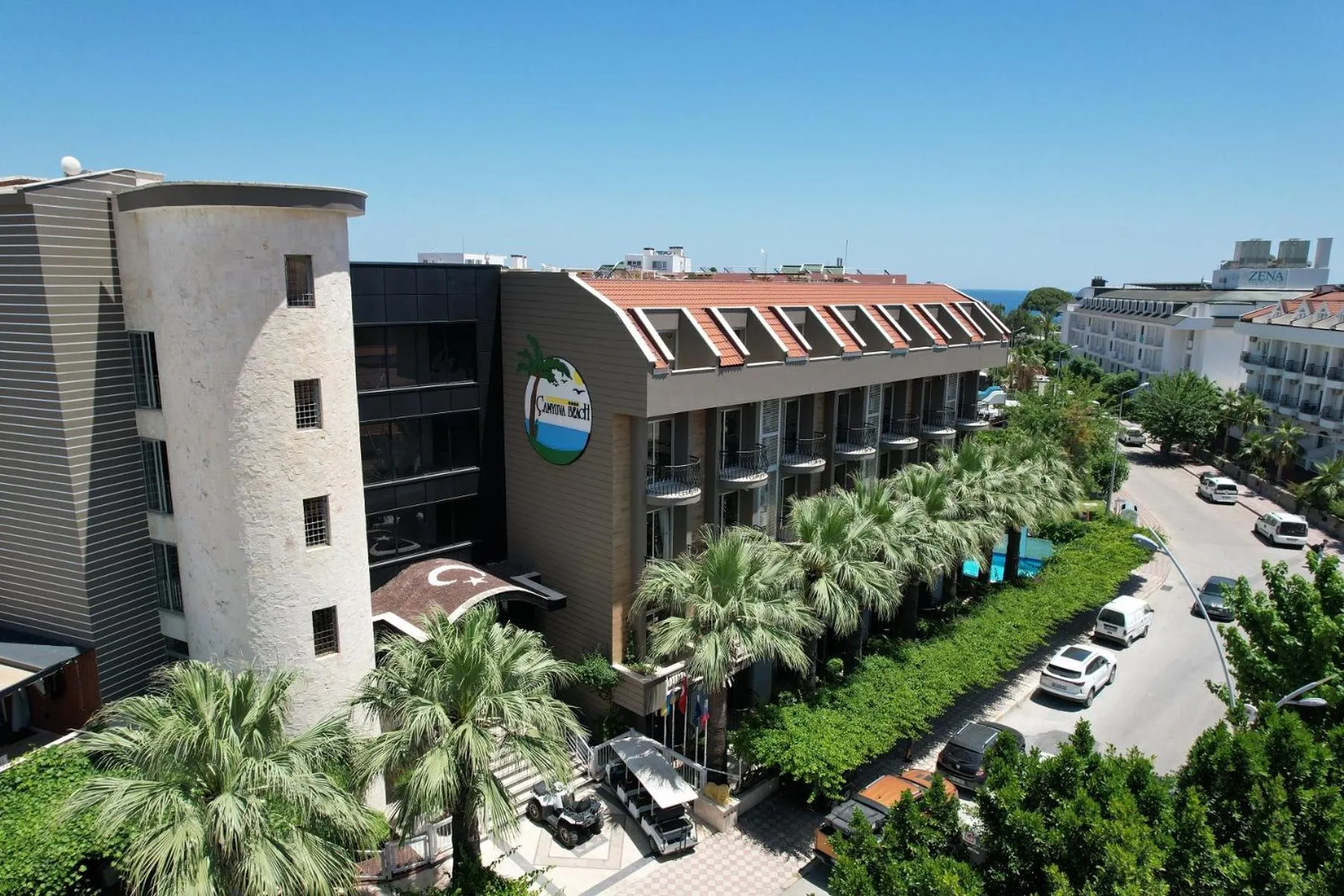 Property building in Camyuva Beach Hotel