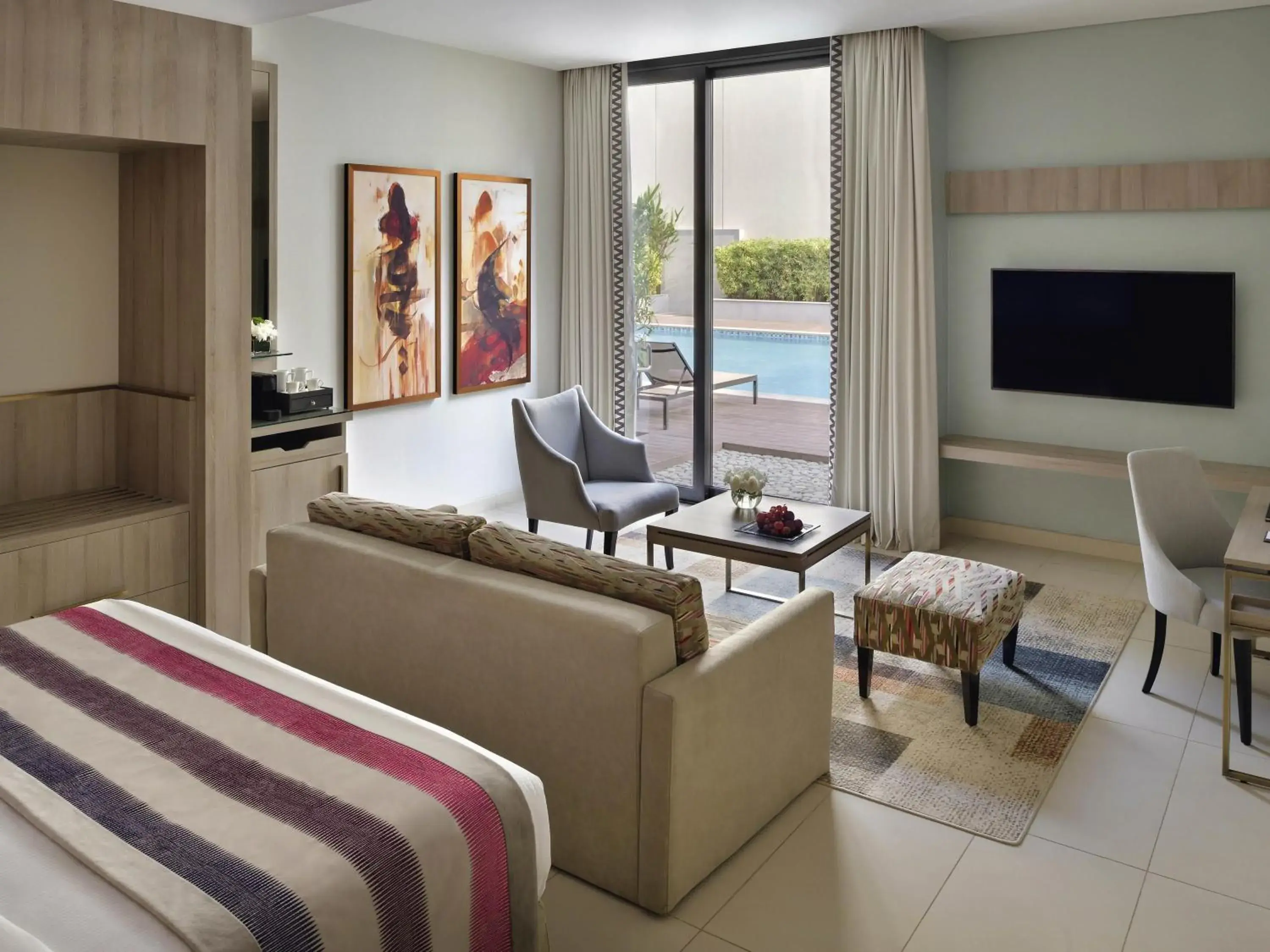 Bedroom in Mövenpick Hotel Tahlia Jeddah Bedroom in Mövenpick Hotel Tahlia Jeddah