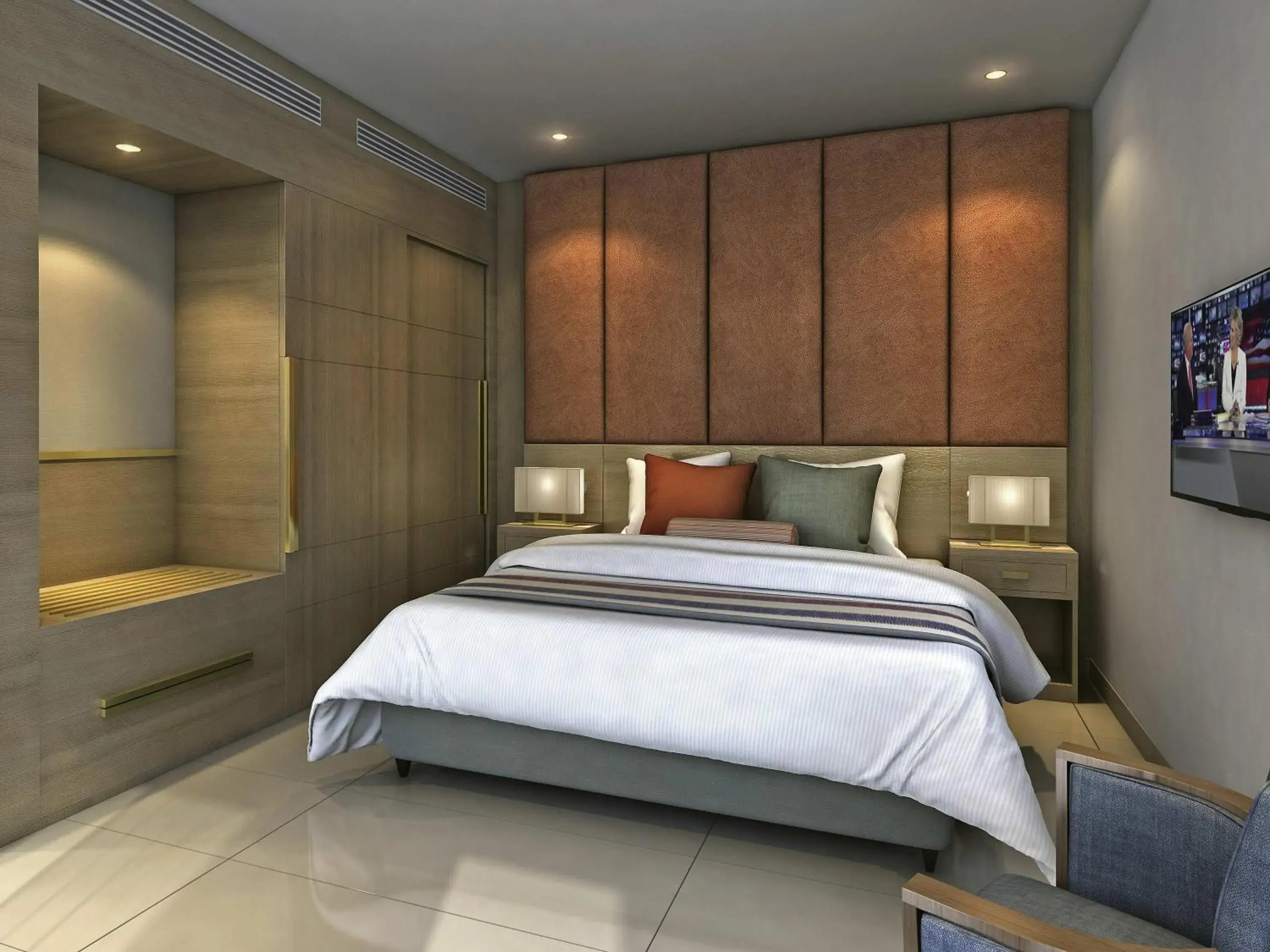 Bedroom, Bed in Mövenpick Hotel Tahlia Jeddah Bedroom, Bed in Mövenpick Hotel Tahlia Jeddah