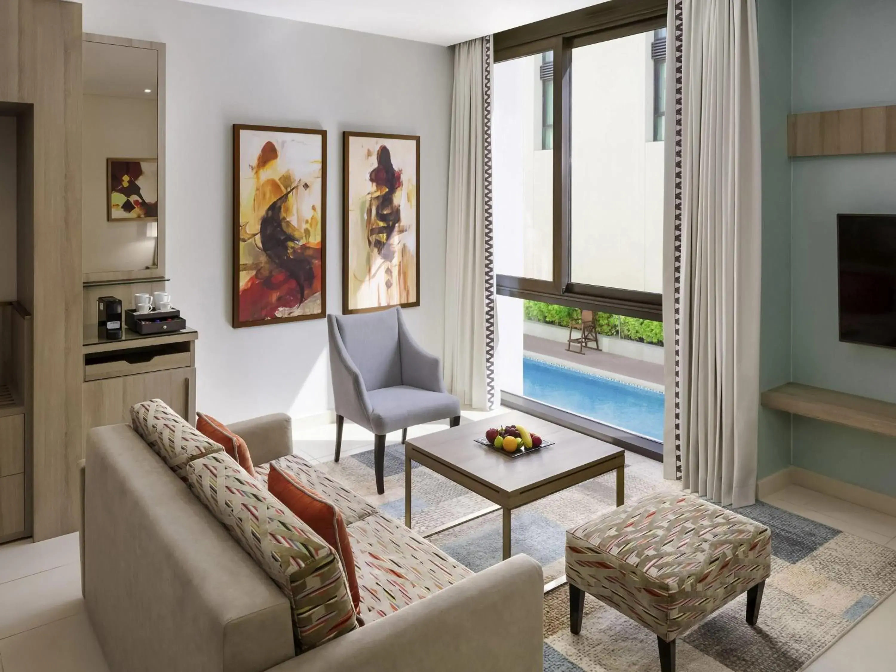 Bedroom in Mövenpick Hotel Tahlia Jeddah Bedroom in Mövenpick Hotel Tahlia Jeddah