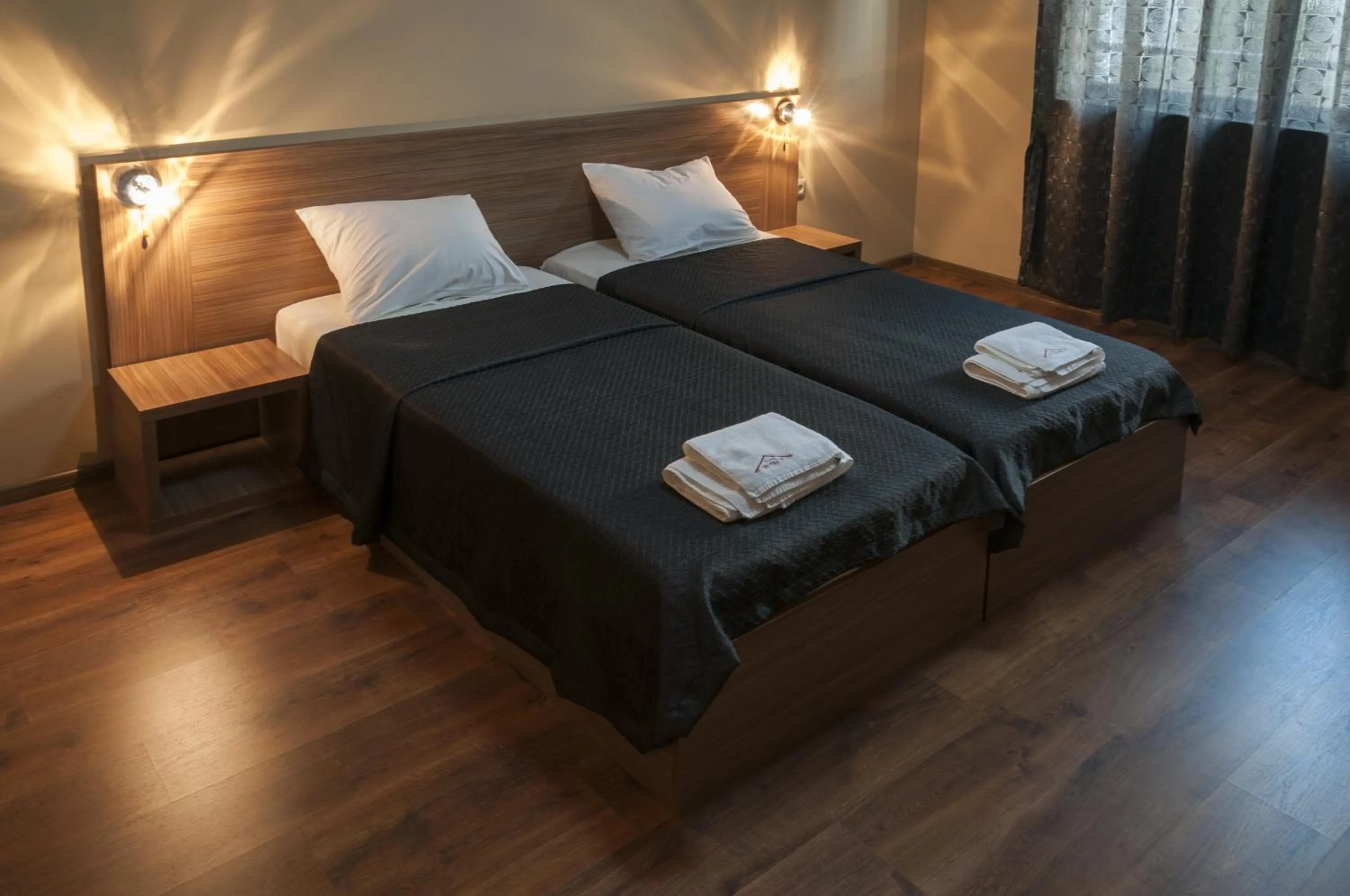 Bed in Family Hotel Pautalia