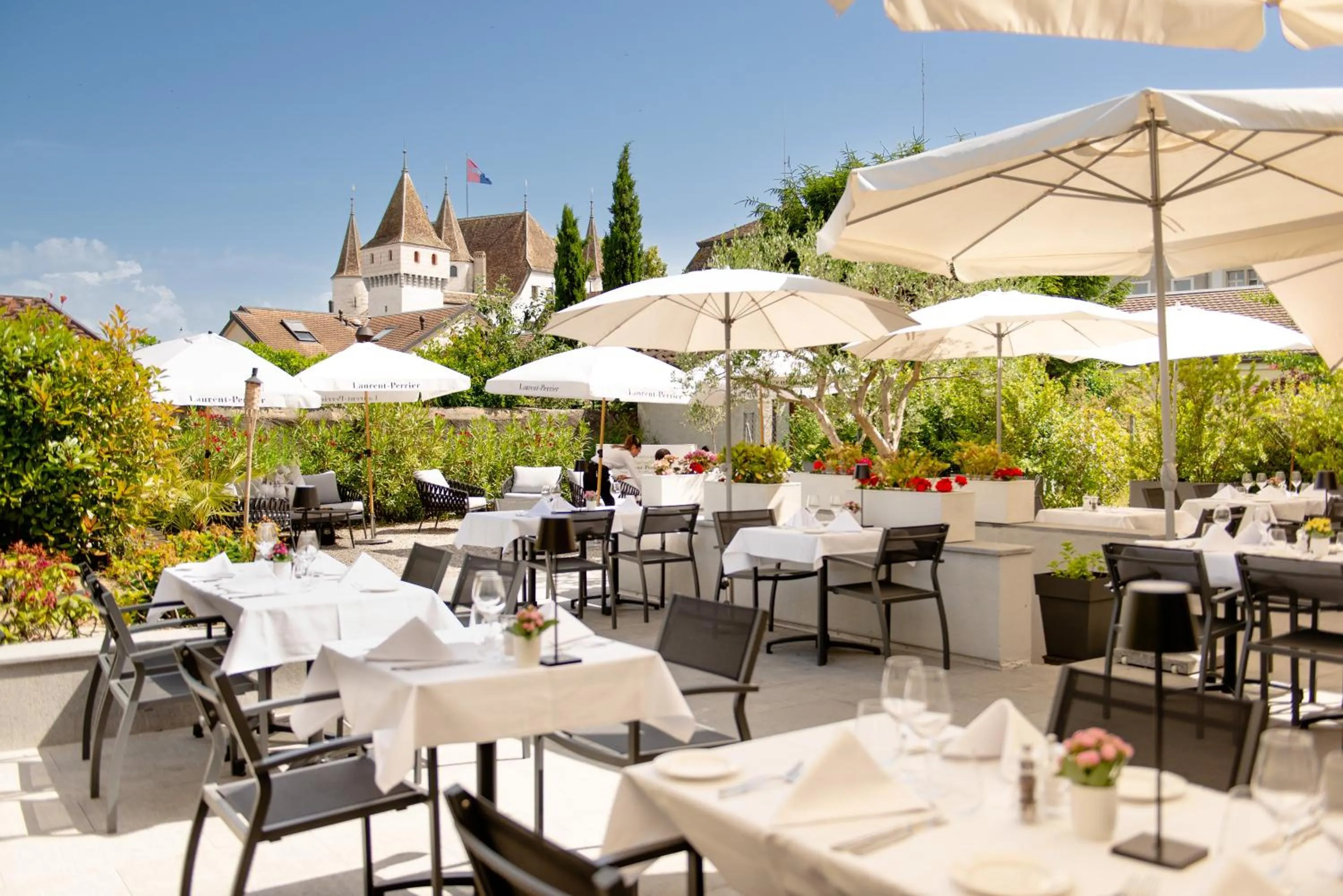 Garden in Ambassador Boutique Hotel