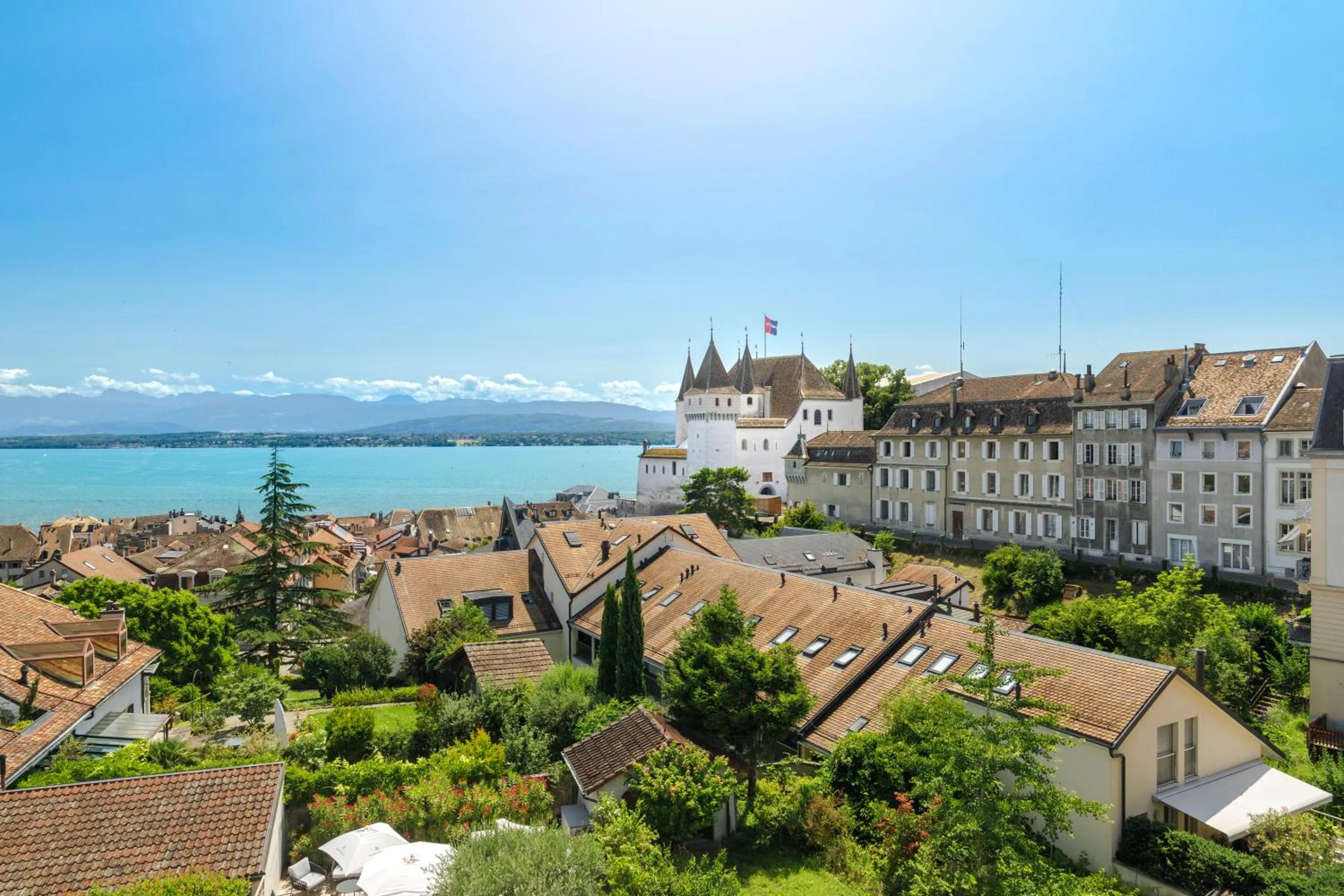 Lake view in Ambassador Boutique Hotel