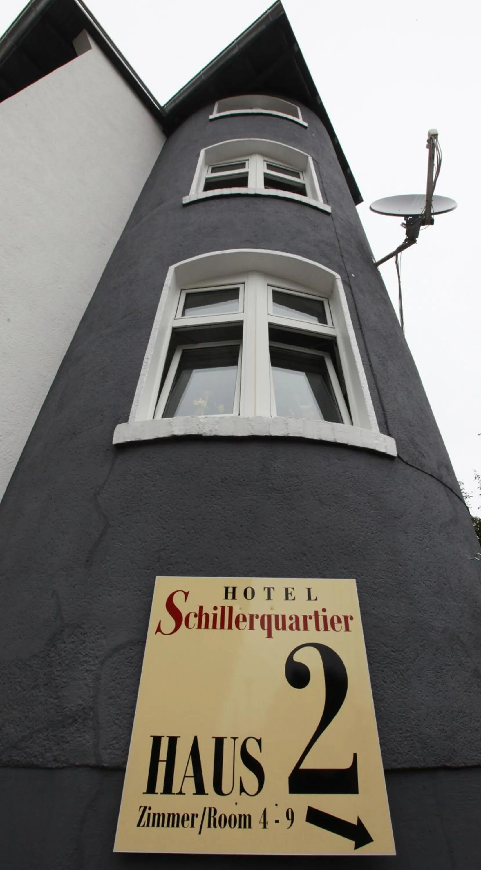 Facade/entrance in Hotel Schillerquartier
