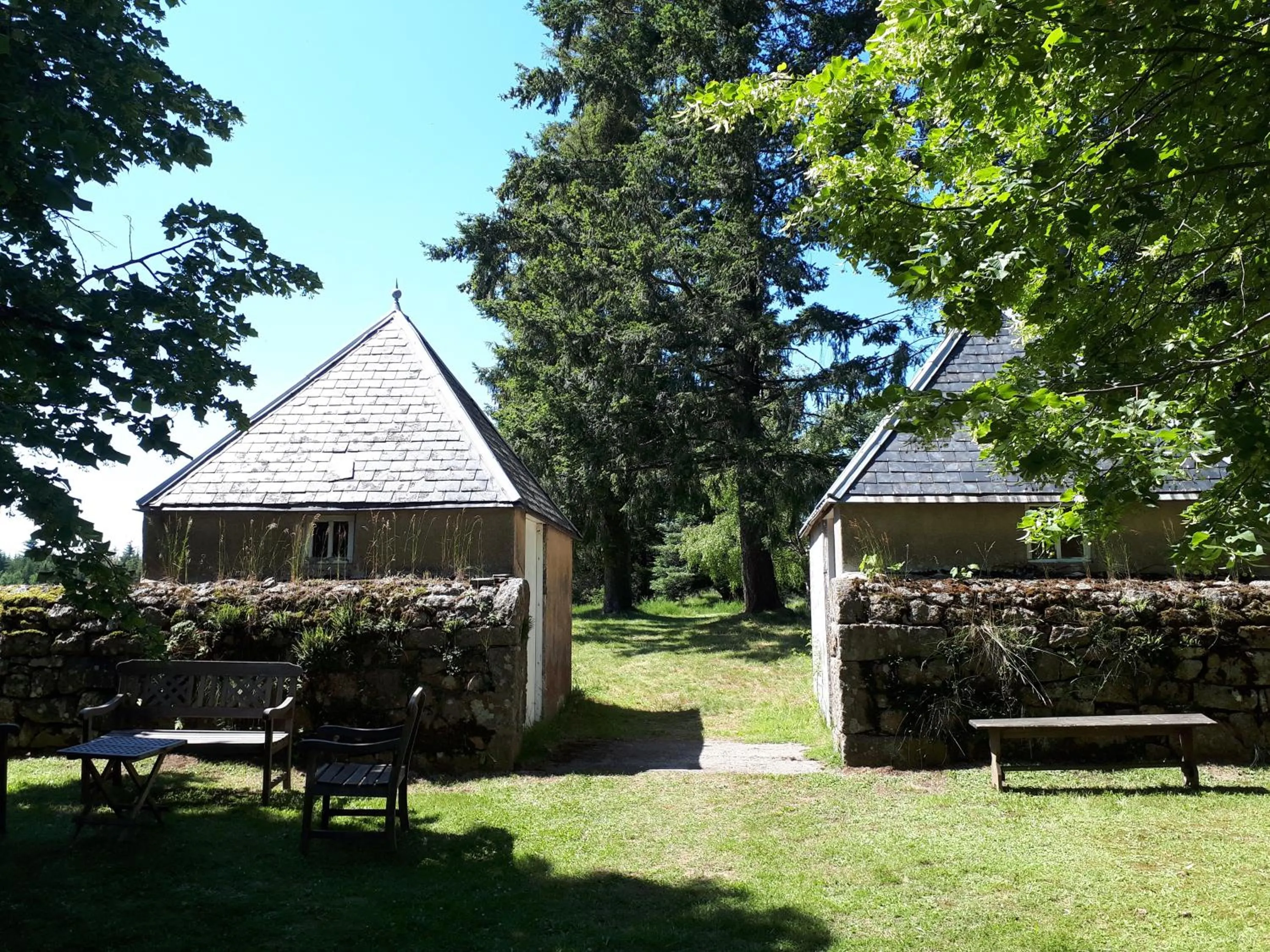 Garden in Domaine de Rilhac