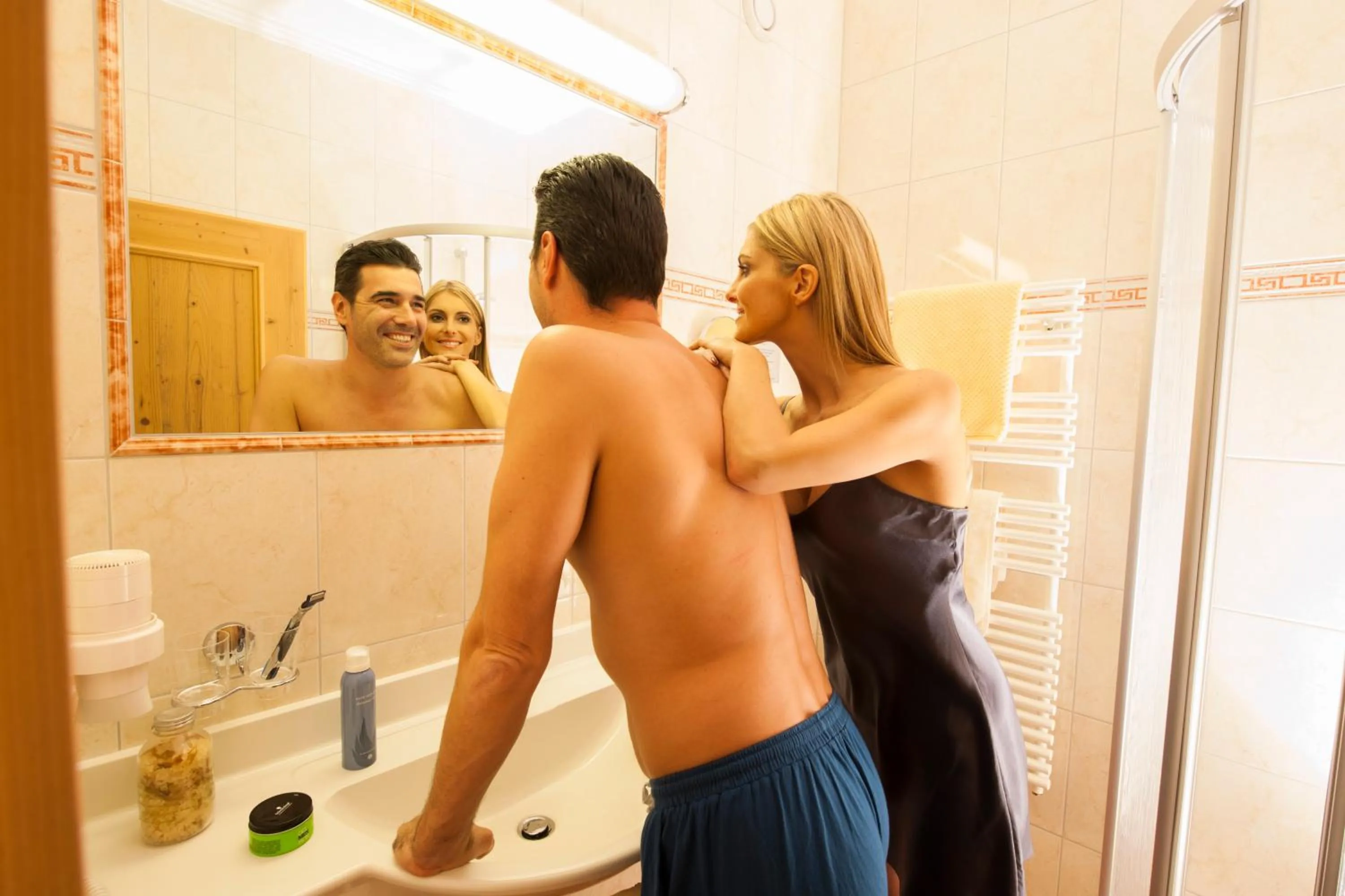 Bathroom in Hotel Garni Forelle