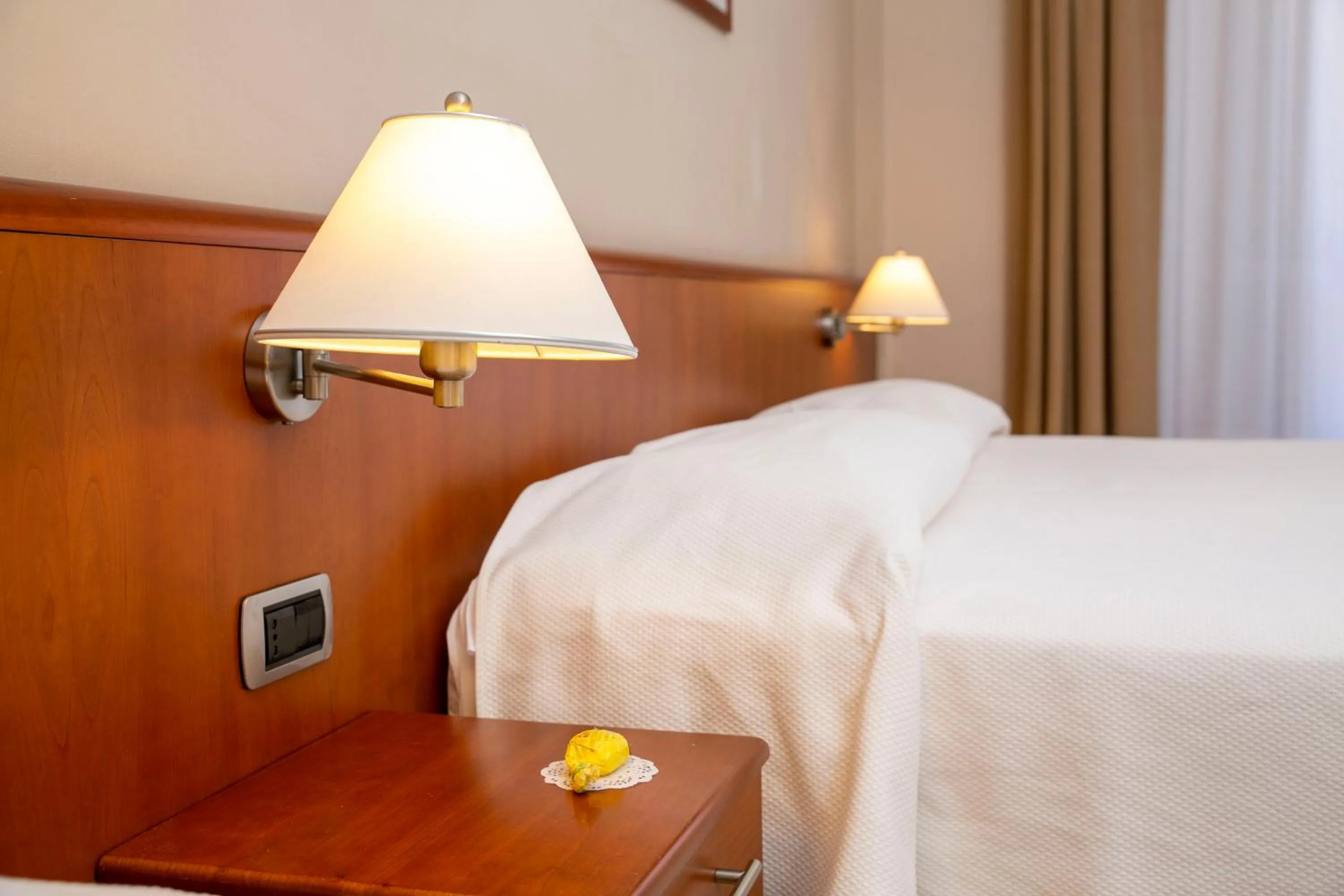 Bed in Hotel Pietra di Luna