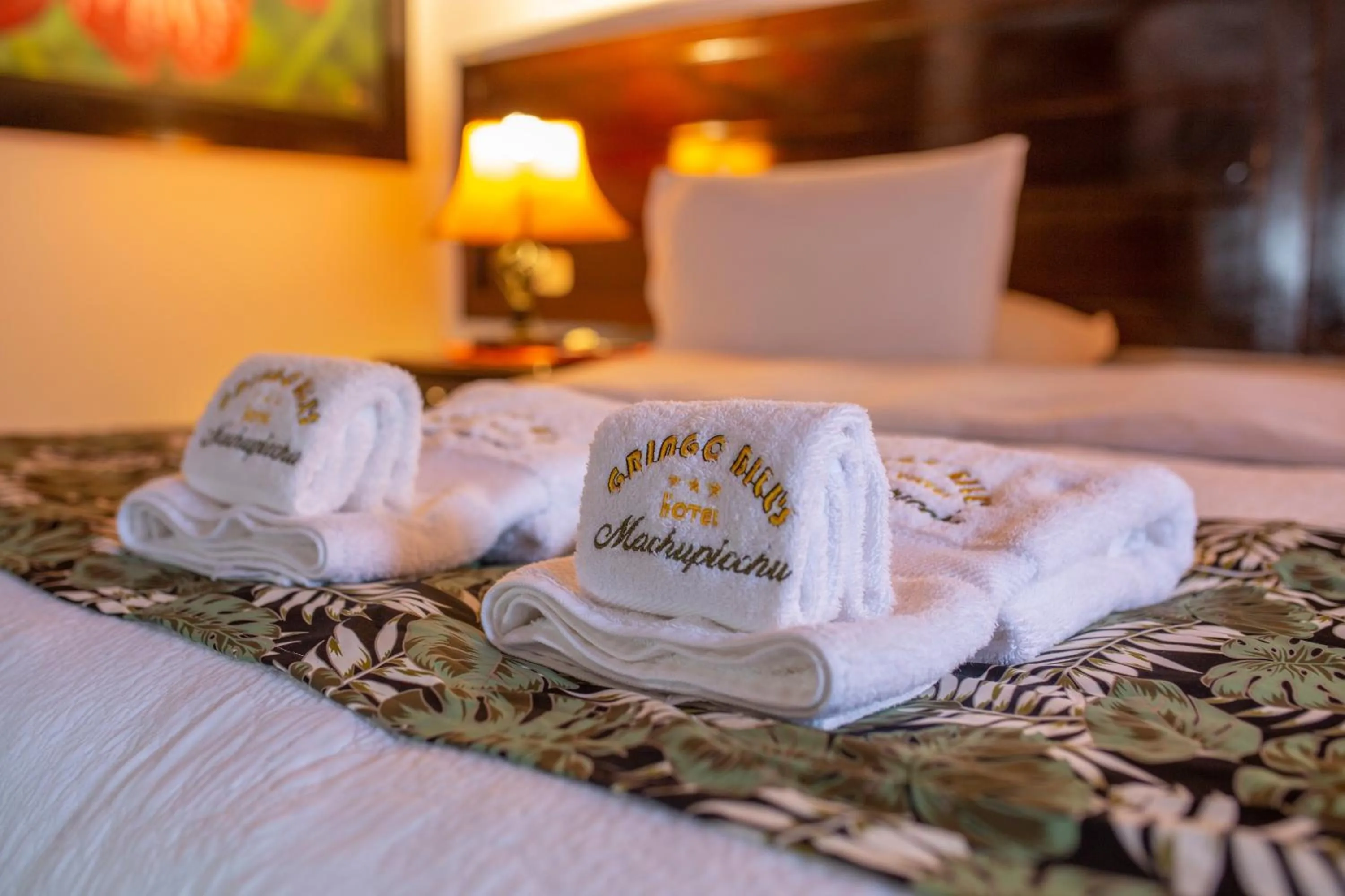 Bed in Gringo Bill's Boutique Hotel