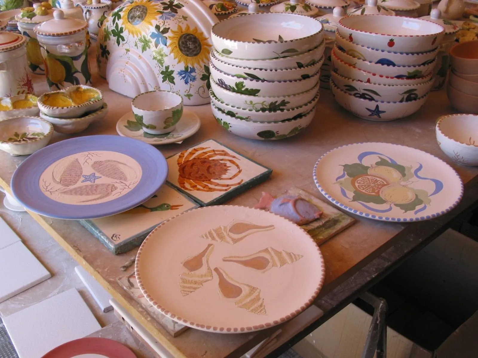 Decorative detail in Terrauzza Sul Mare di Renata Emmolo