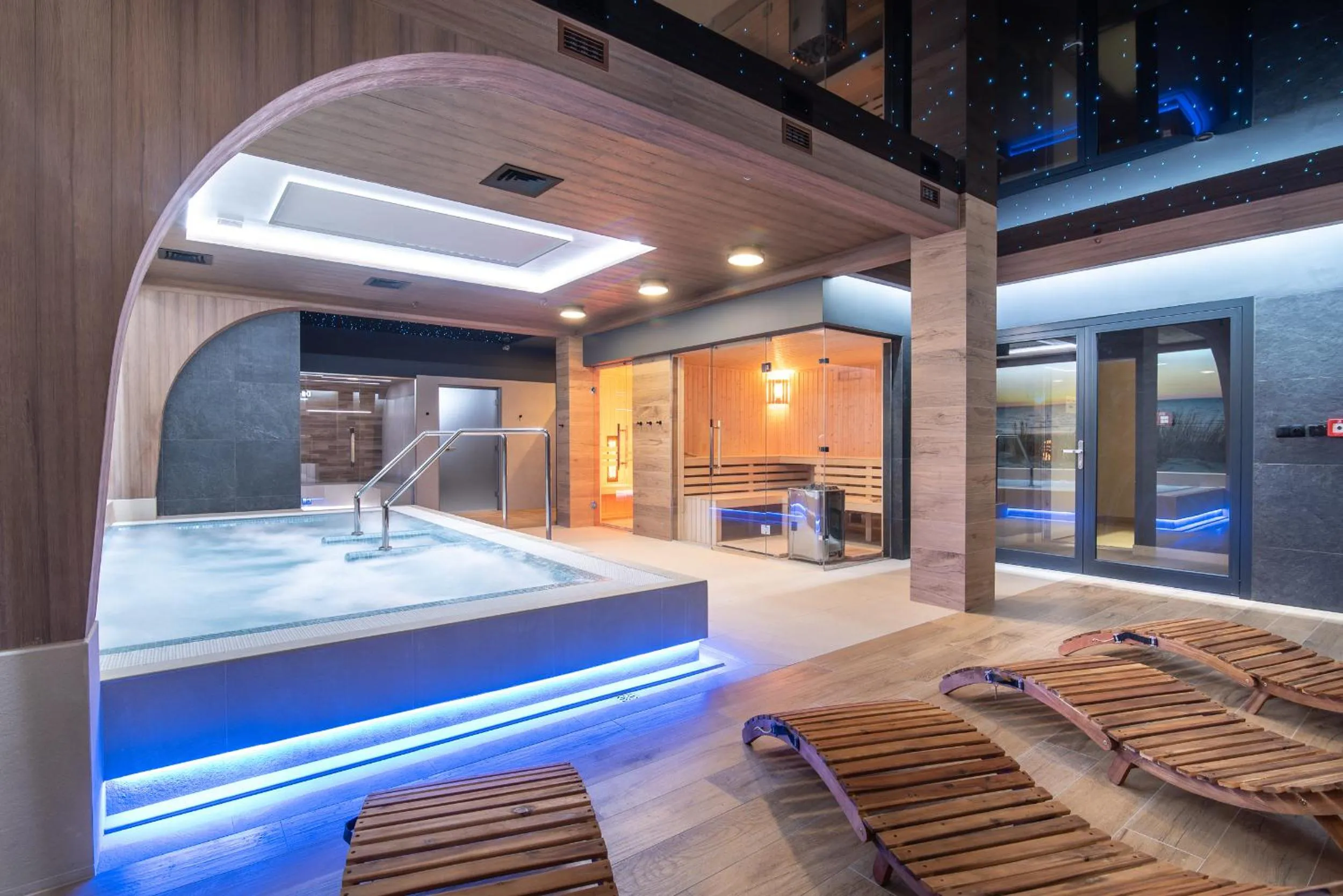 Hot Tub in Hotel Messa