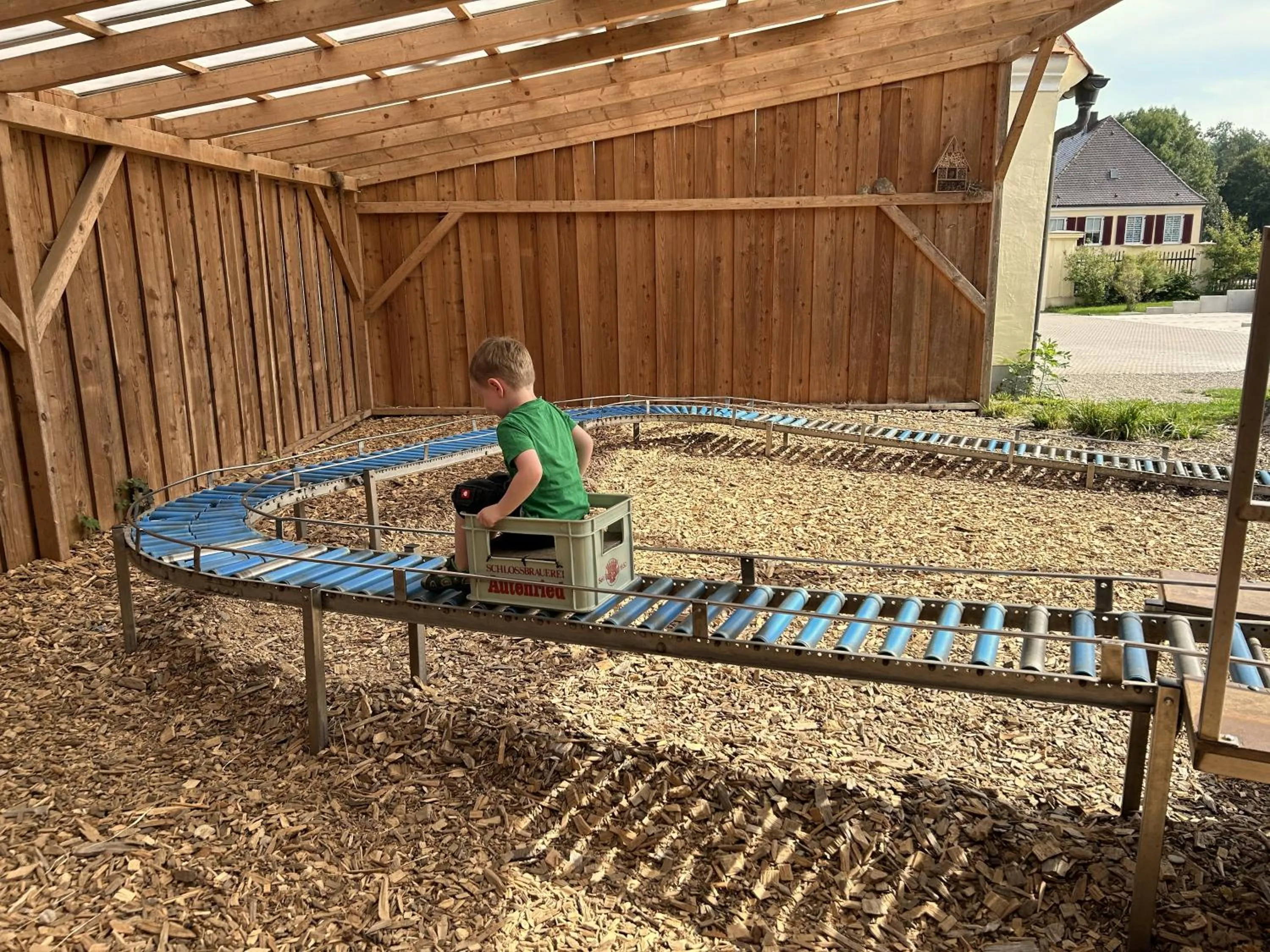 Children play ground in Autenrieder Brauereigasthof