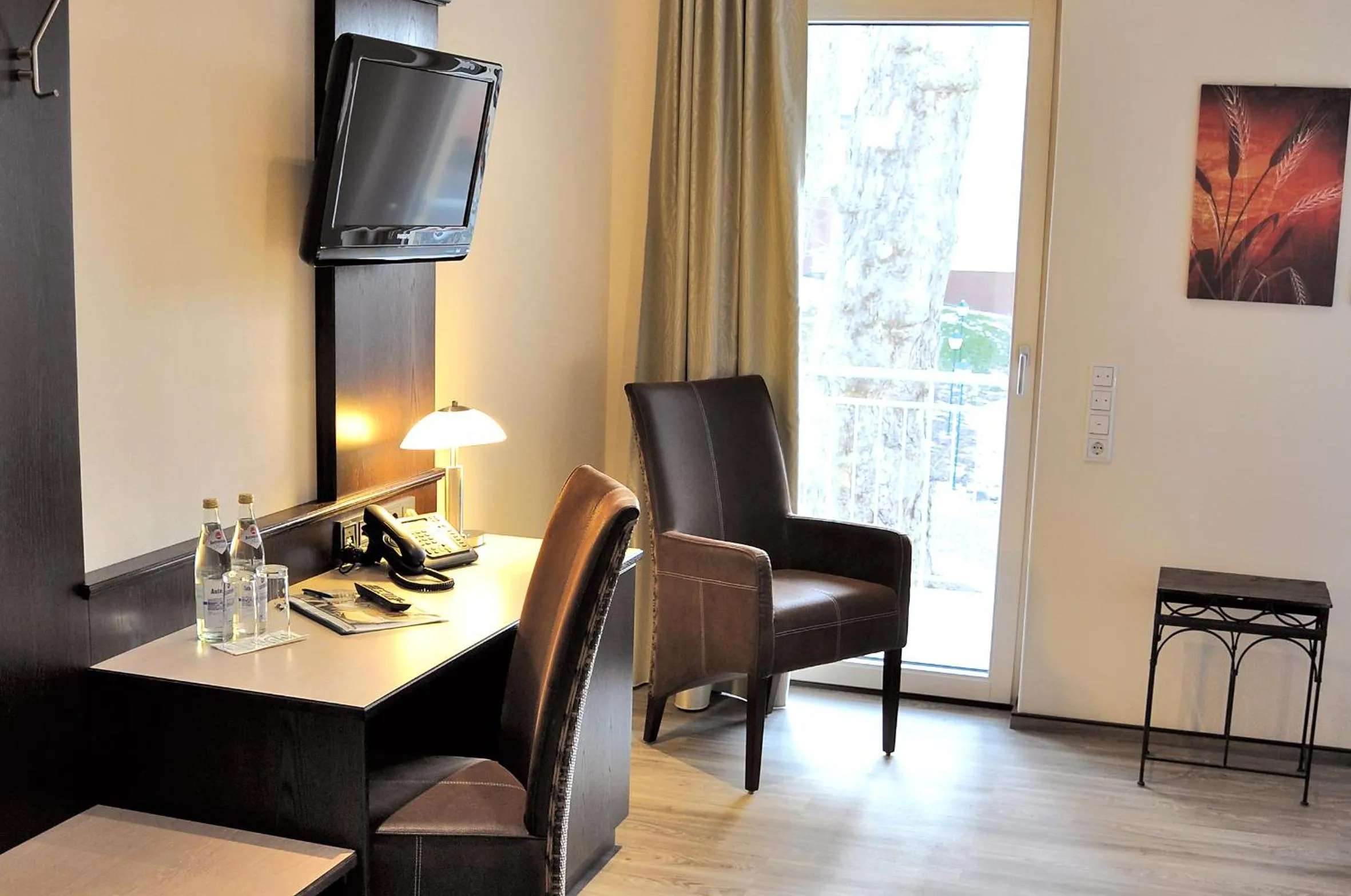 Seating area in Autenrieder Brauereigasthof