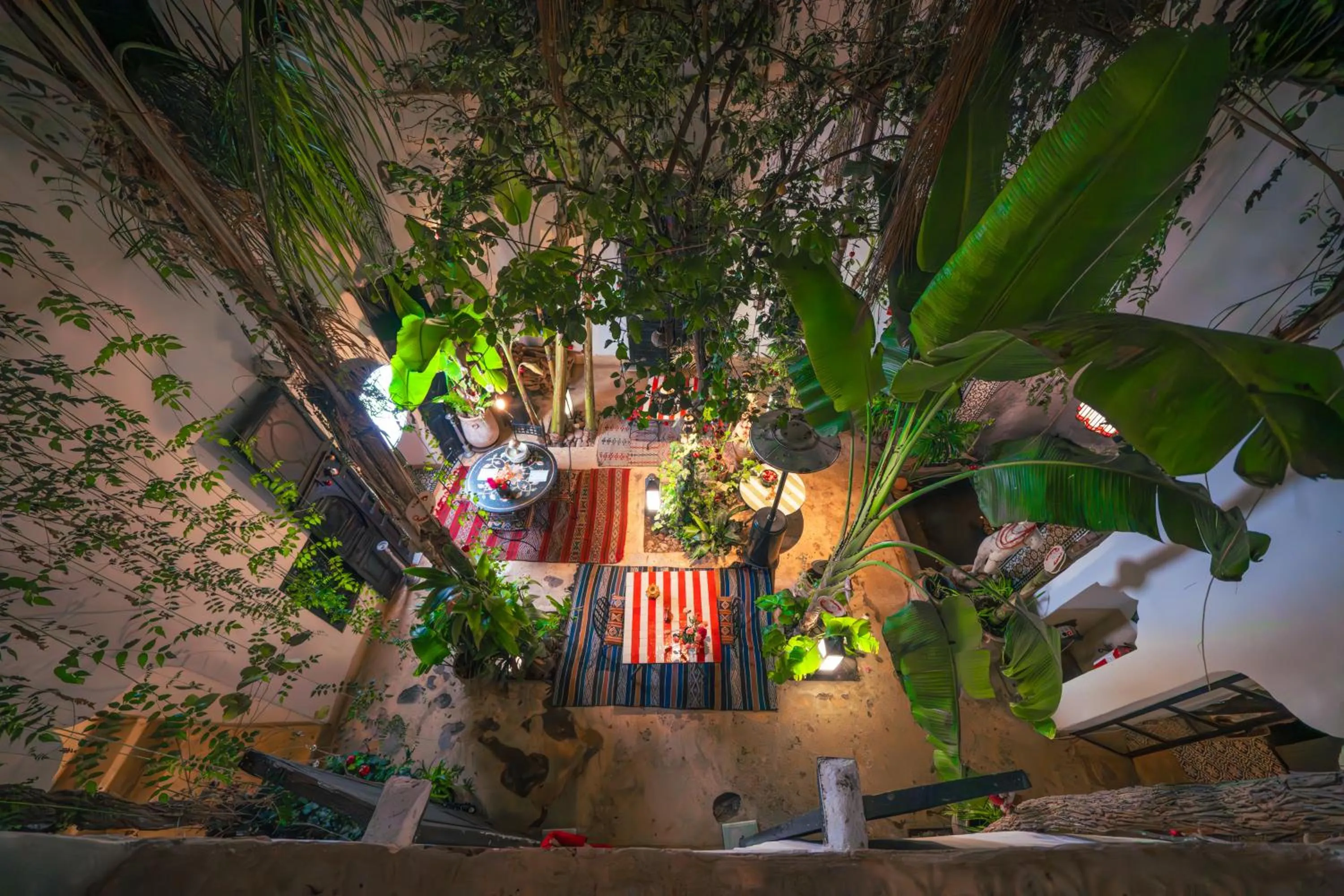 Patio in Riad Tibibt