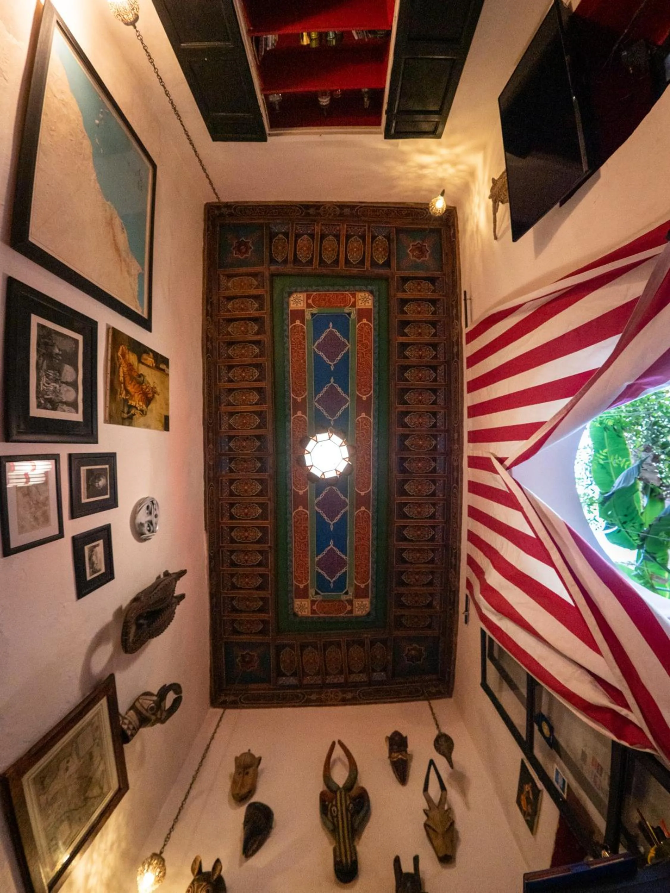 Living room in Riad Tibibt