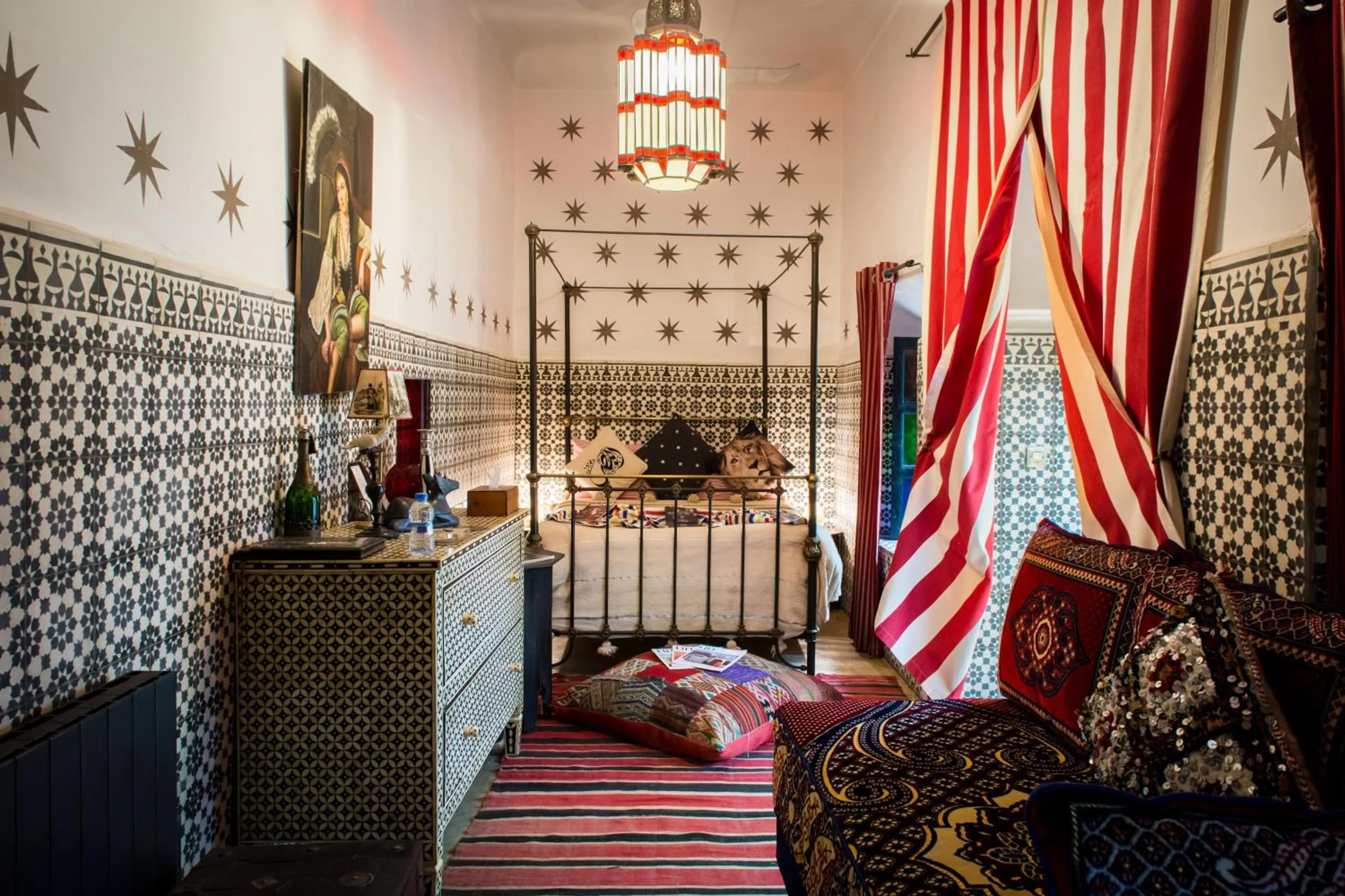 Bed in Riad Tibibt