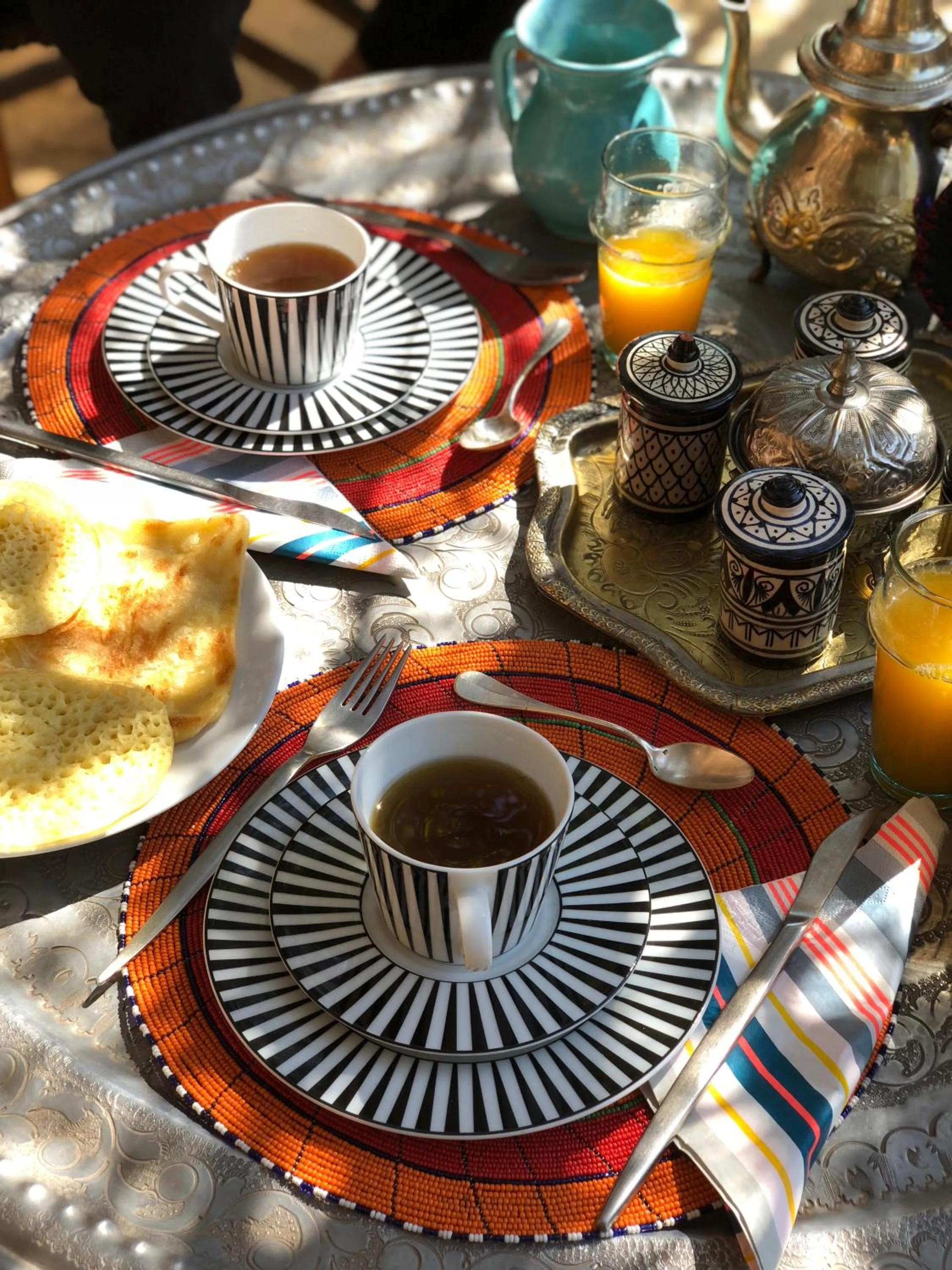 Patio in Riad Tibibt