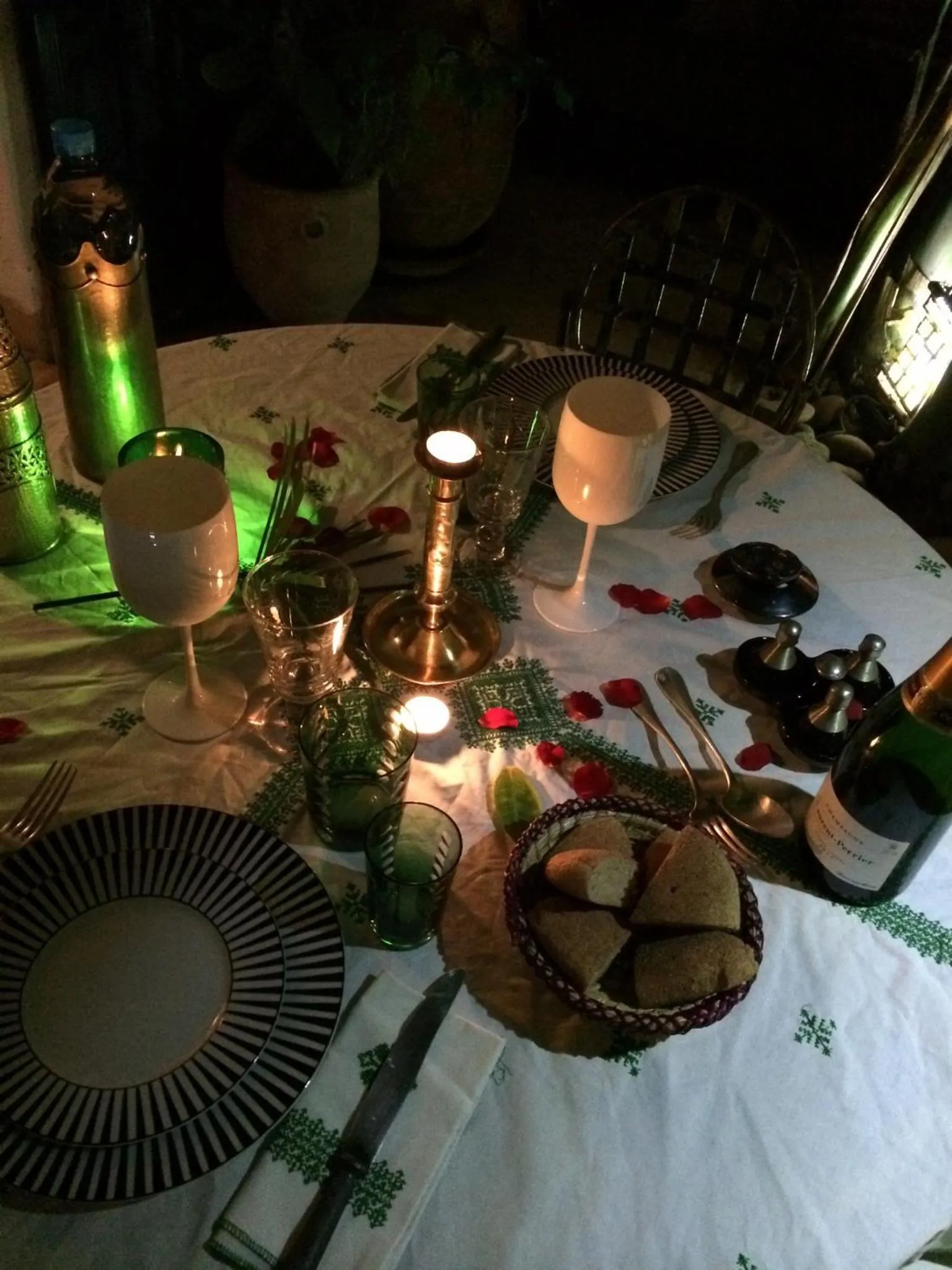 Food close-up in Riad Tibibt