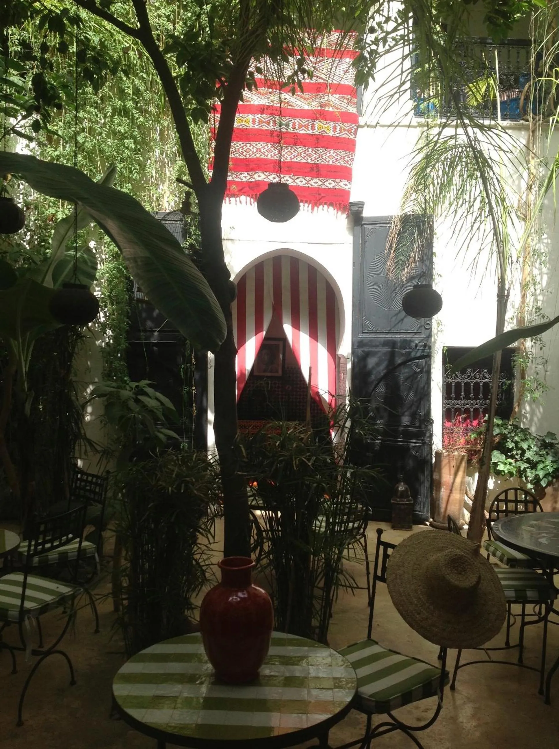 Patio in Riad Tibibt
