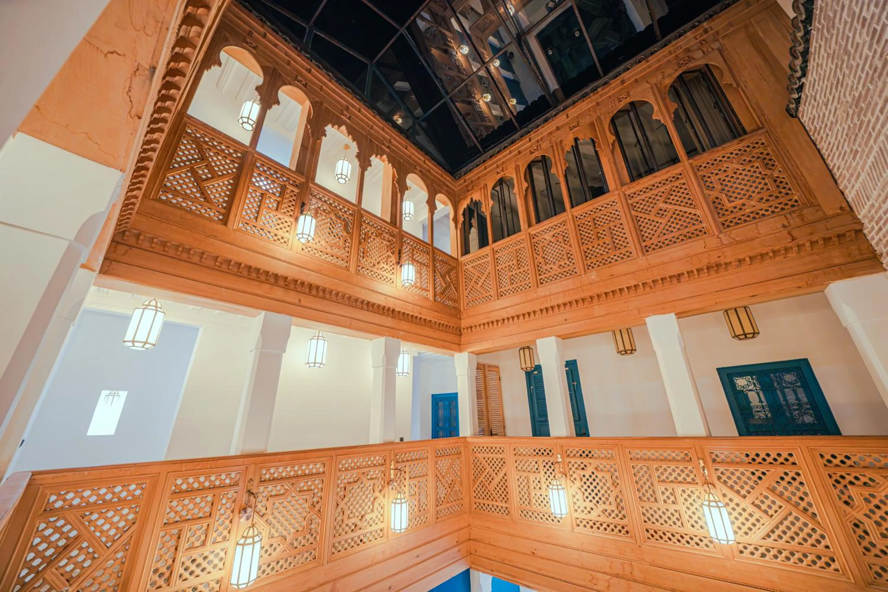 Patio in Riad Tibibt