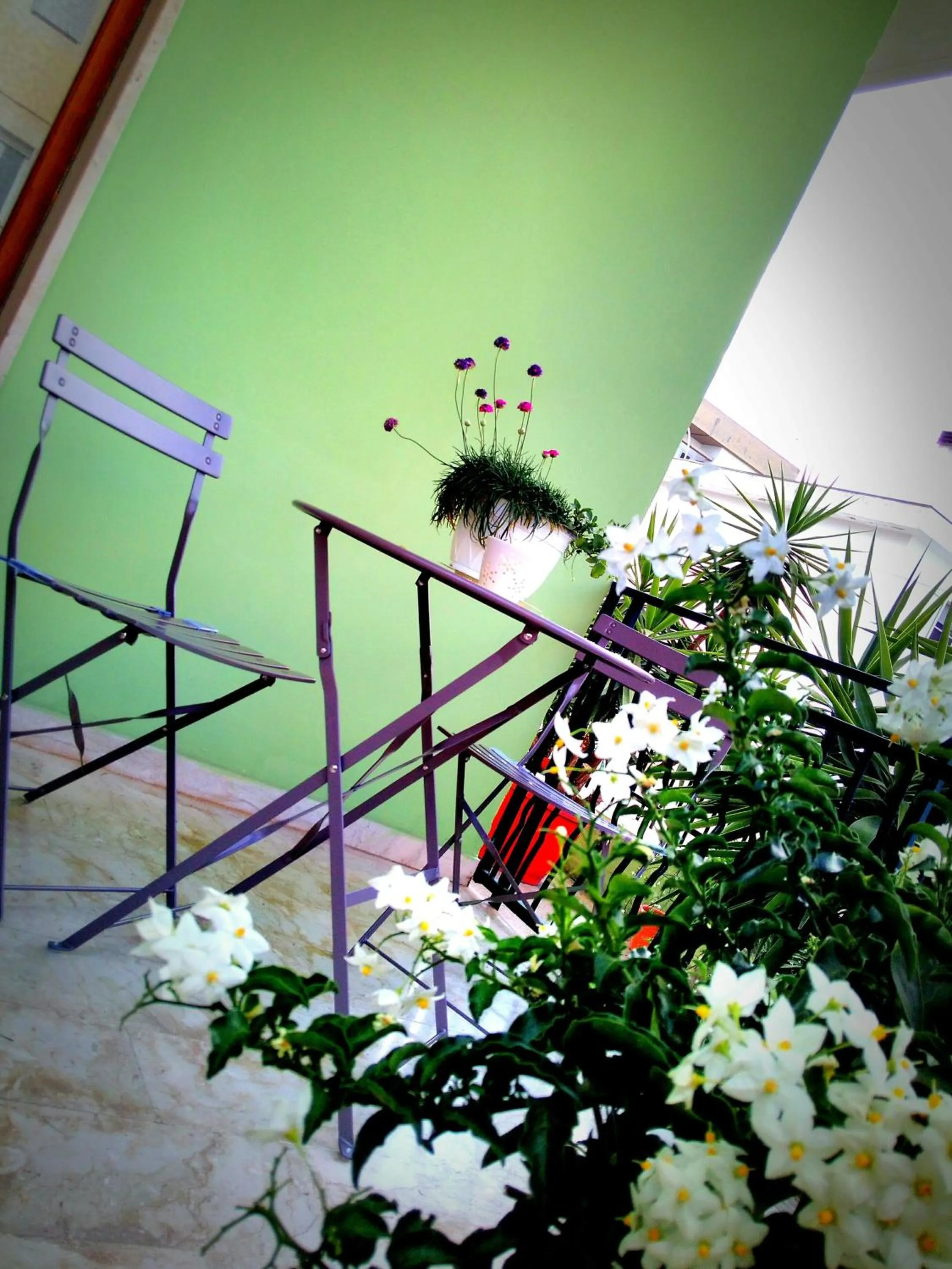 Property building in B&B L'angolo fiorito