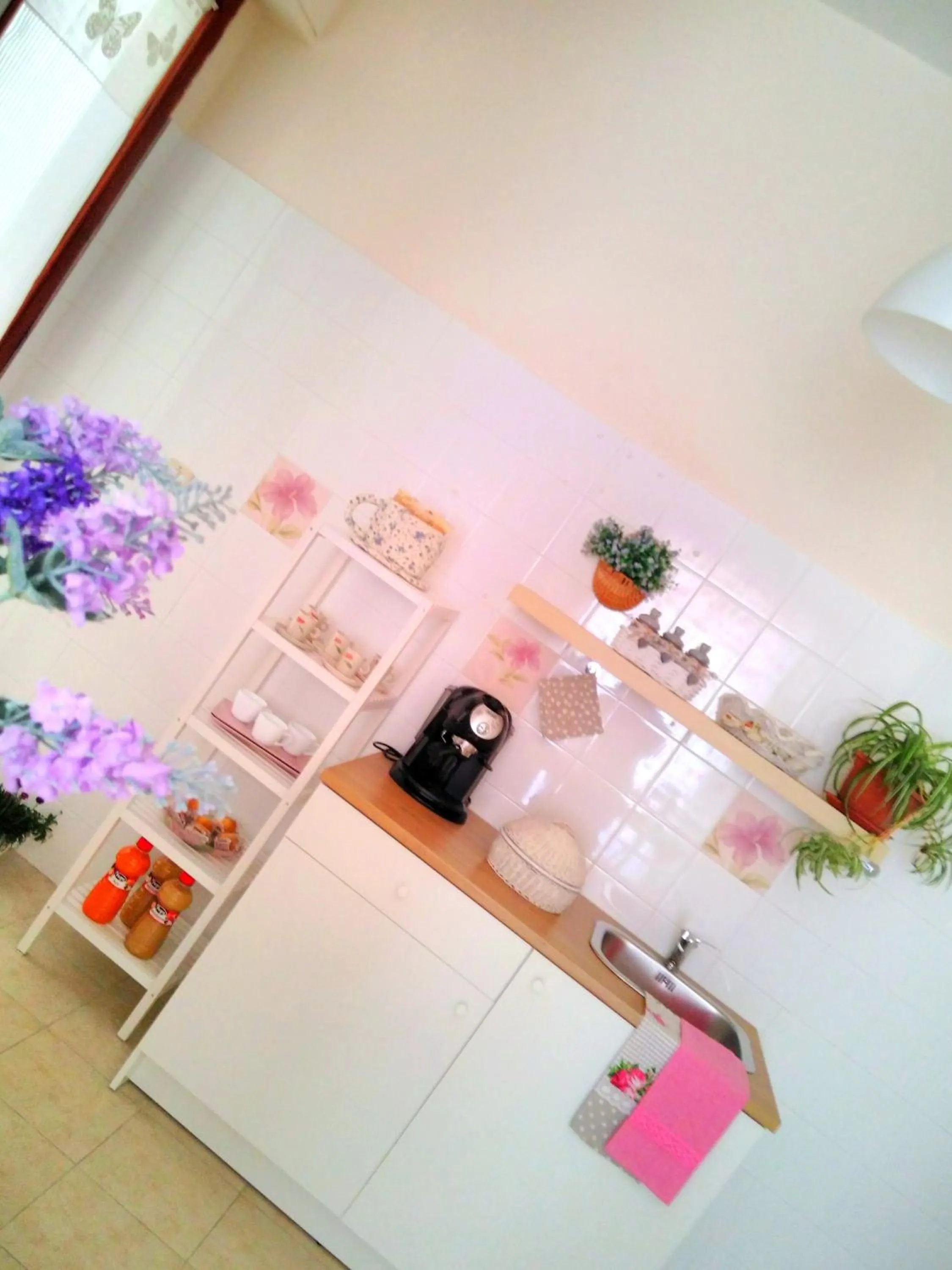 Food and drinks in B&B L'angolo fiorito