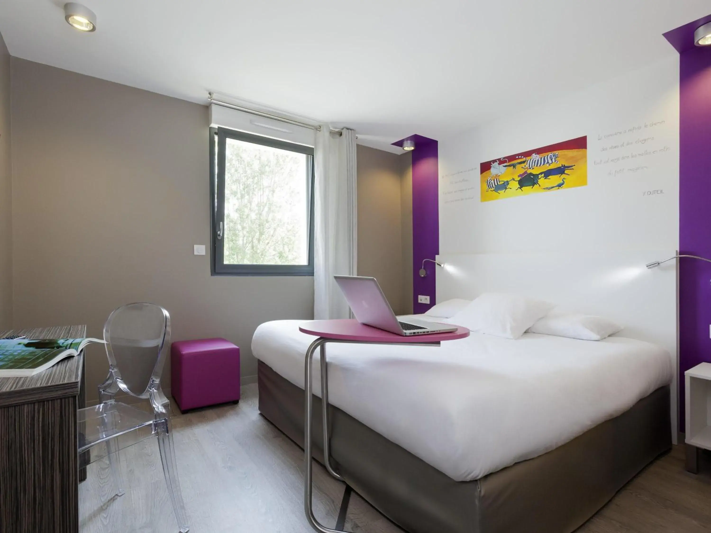 Bedroom, Bed in ibis Styles Rennes St. Gregoire Bedroom, Bed in ibis Styles Rennes St. Gregoire