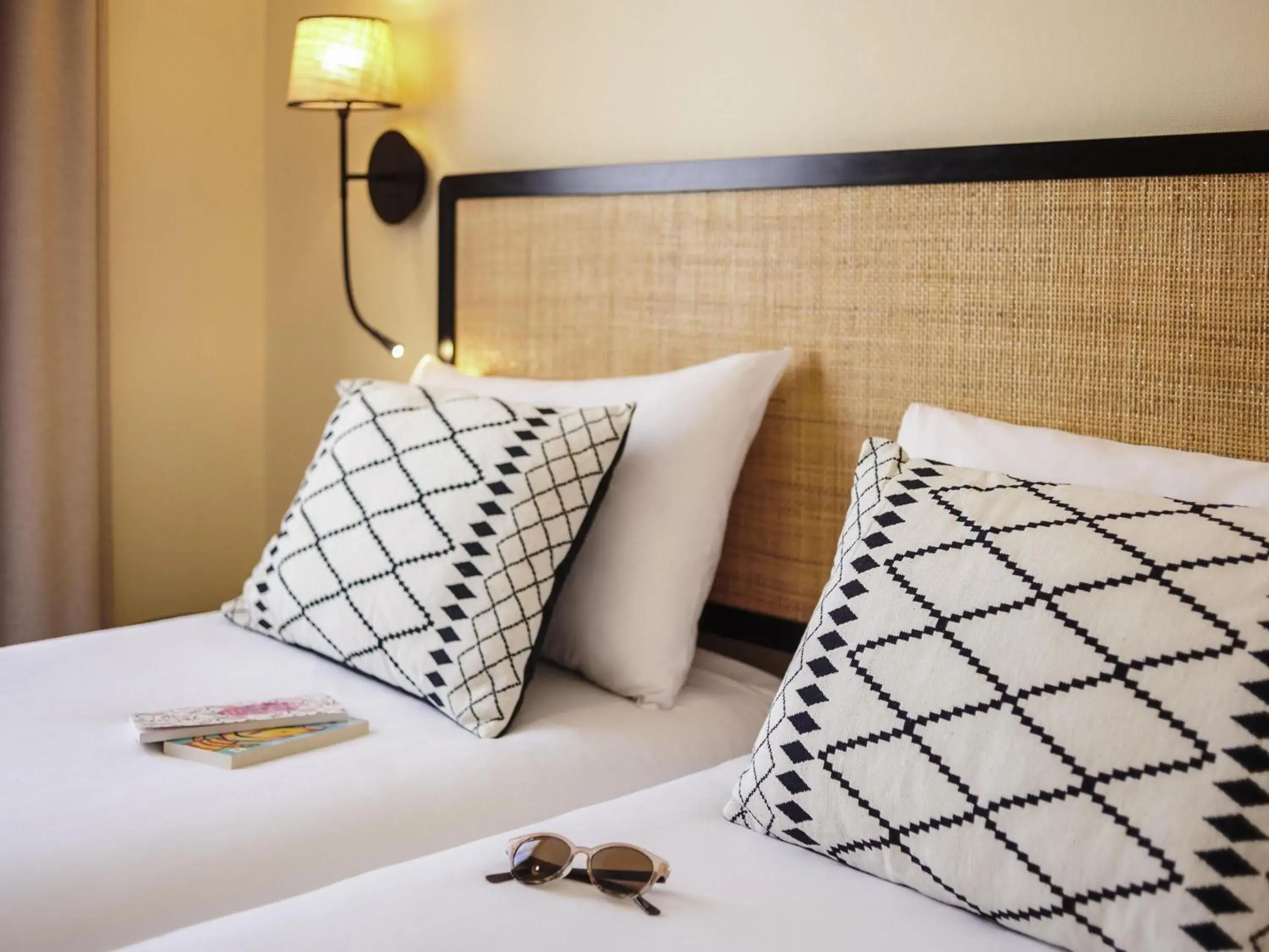 Bedroom, Bed in Ibis Styles Nantes Centre Place Graslin Bedroom, Bed in Ibis Styles Nantes Centre Place Graslin