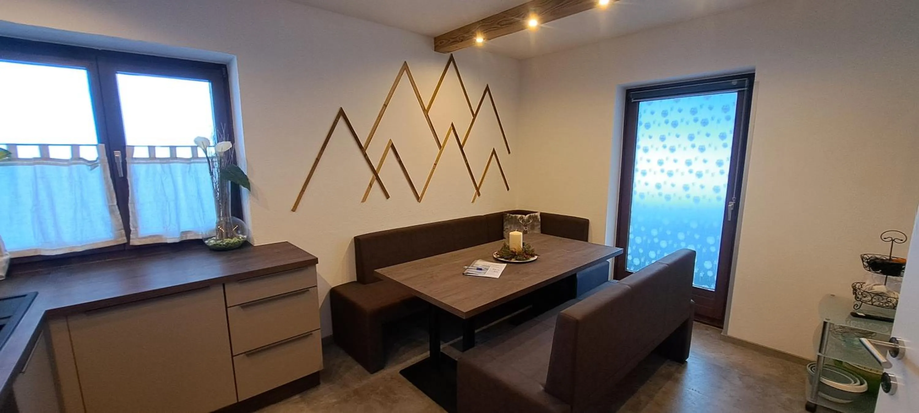 kitchen in Appartements Moser