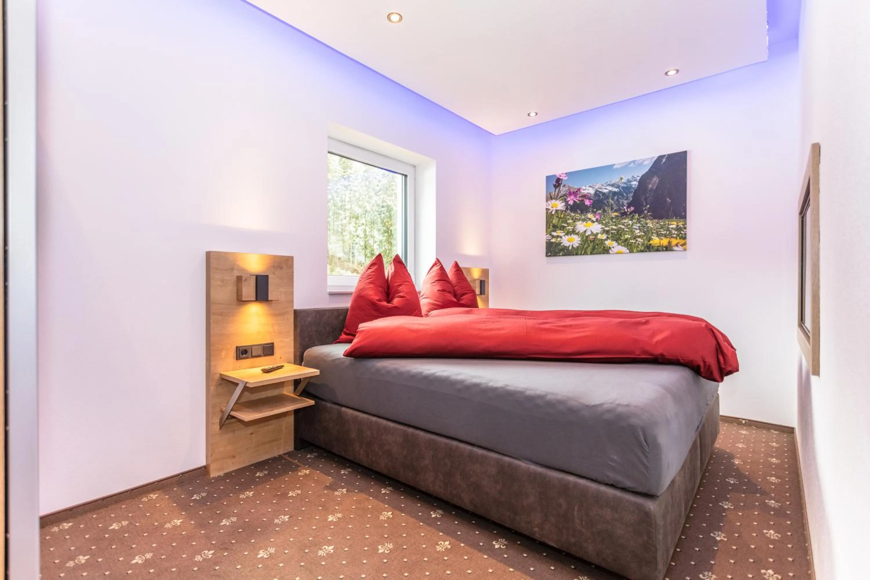 Bed in Appartements Moser