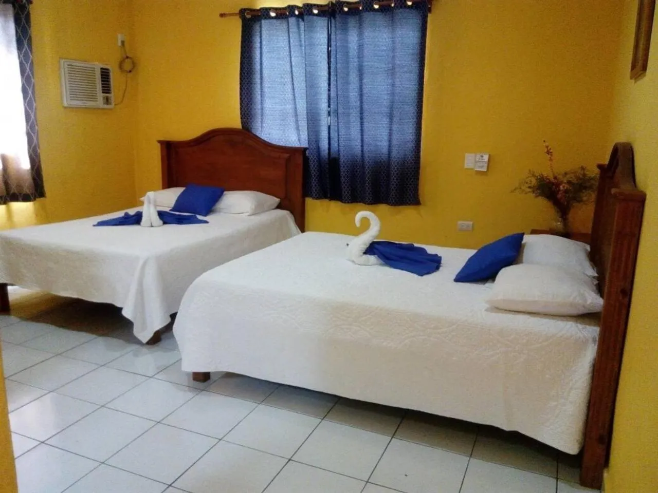 Bed in Casa Coral Cozumel