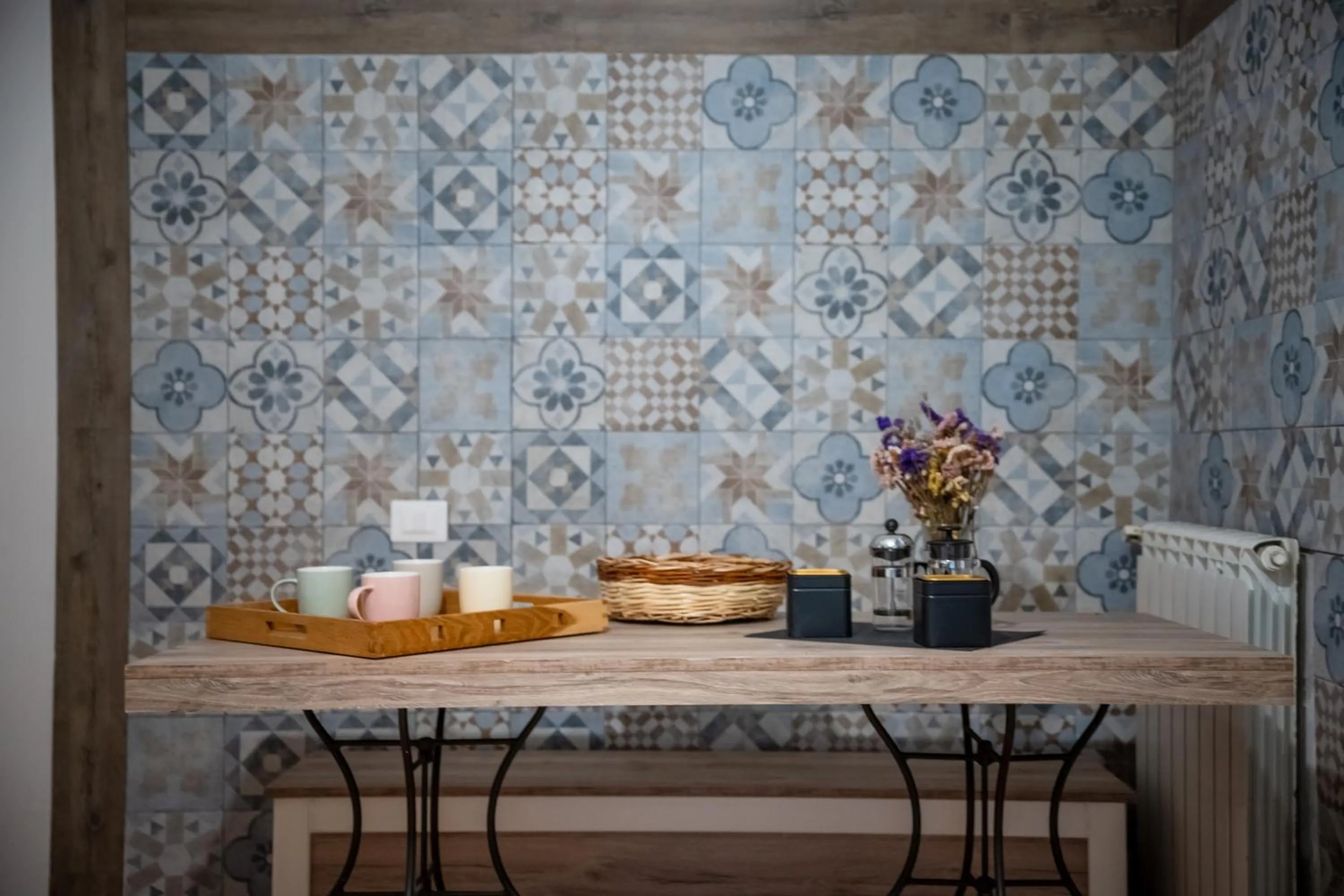 Kitchen or kitchenette in Madì Rooms