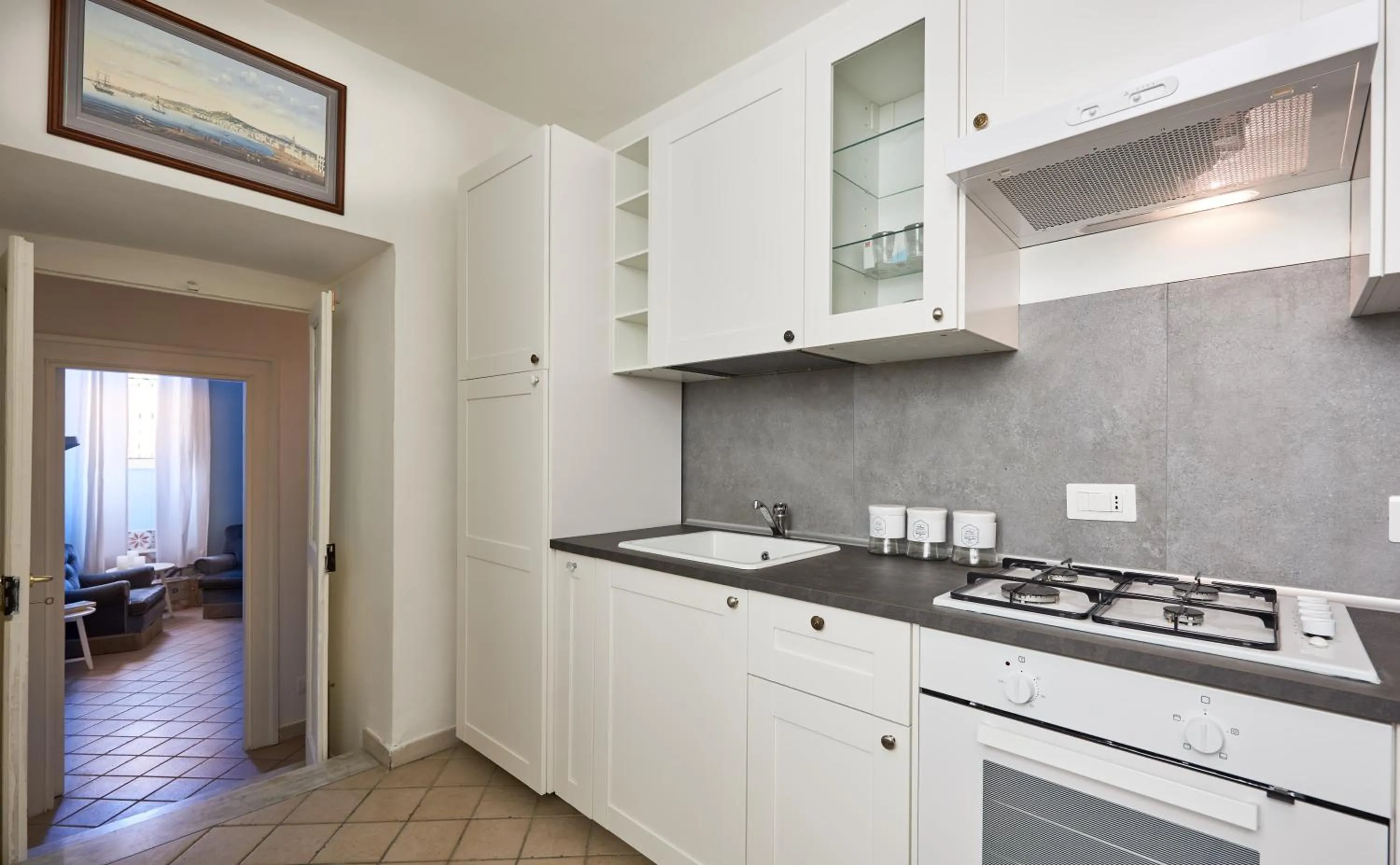 Kitchen or kitchenette in Madì Rooms