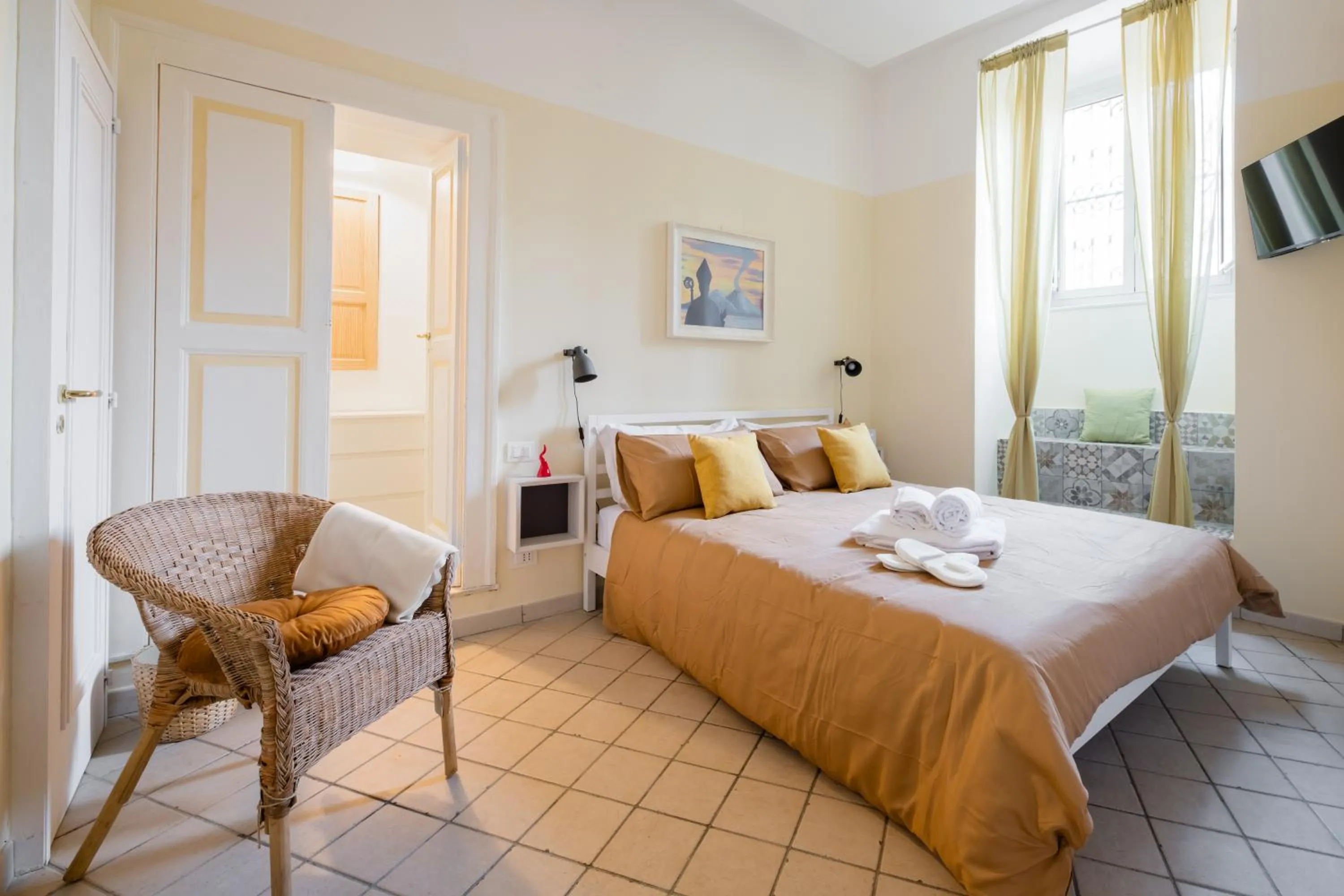 Bed in Madì Rooms