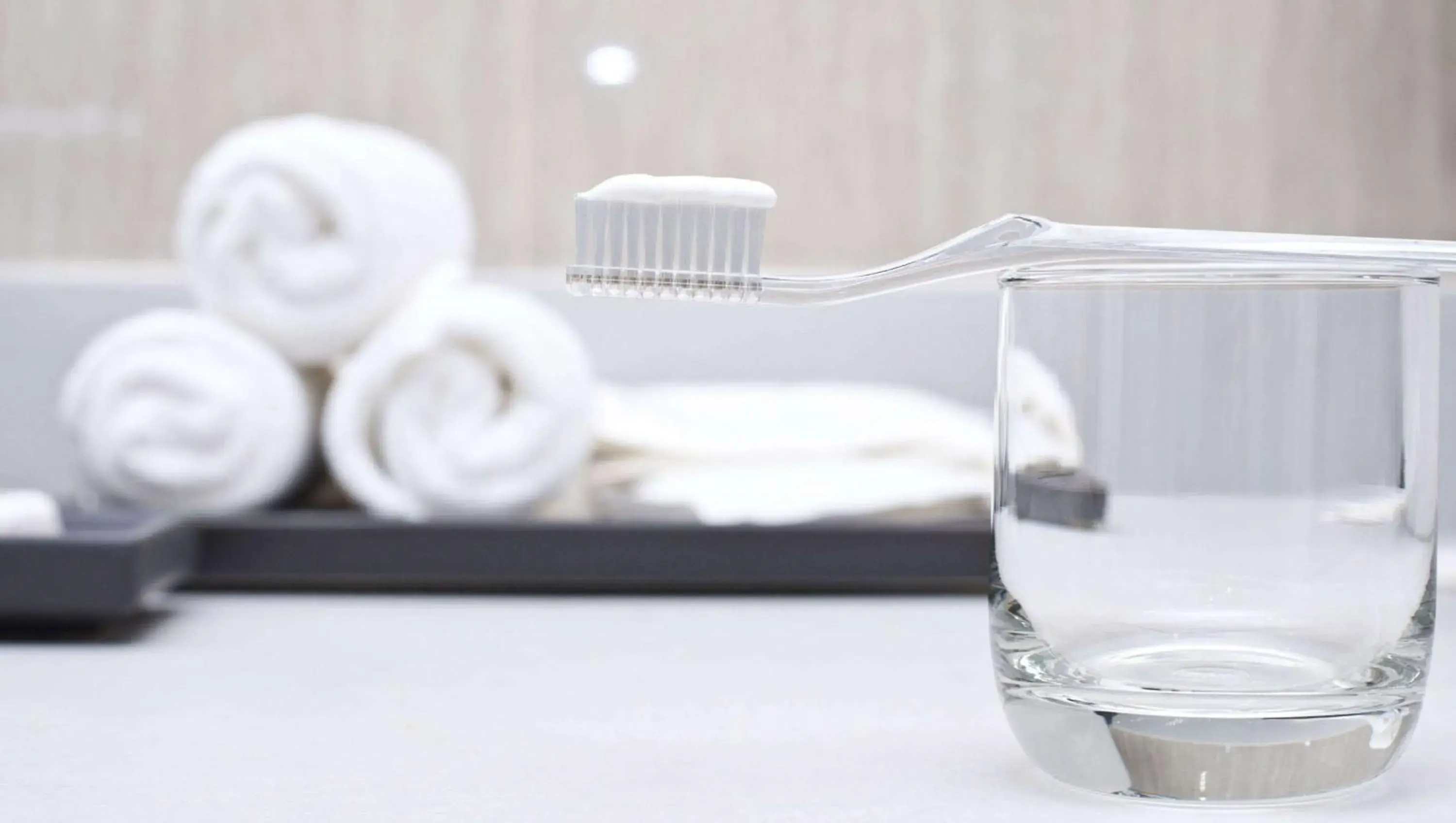 Bathroom, Bed in Magnuson Hotel Fowlerville Bathroom, Bed in Magnuson Hotel Fowlerville