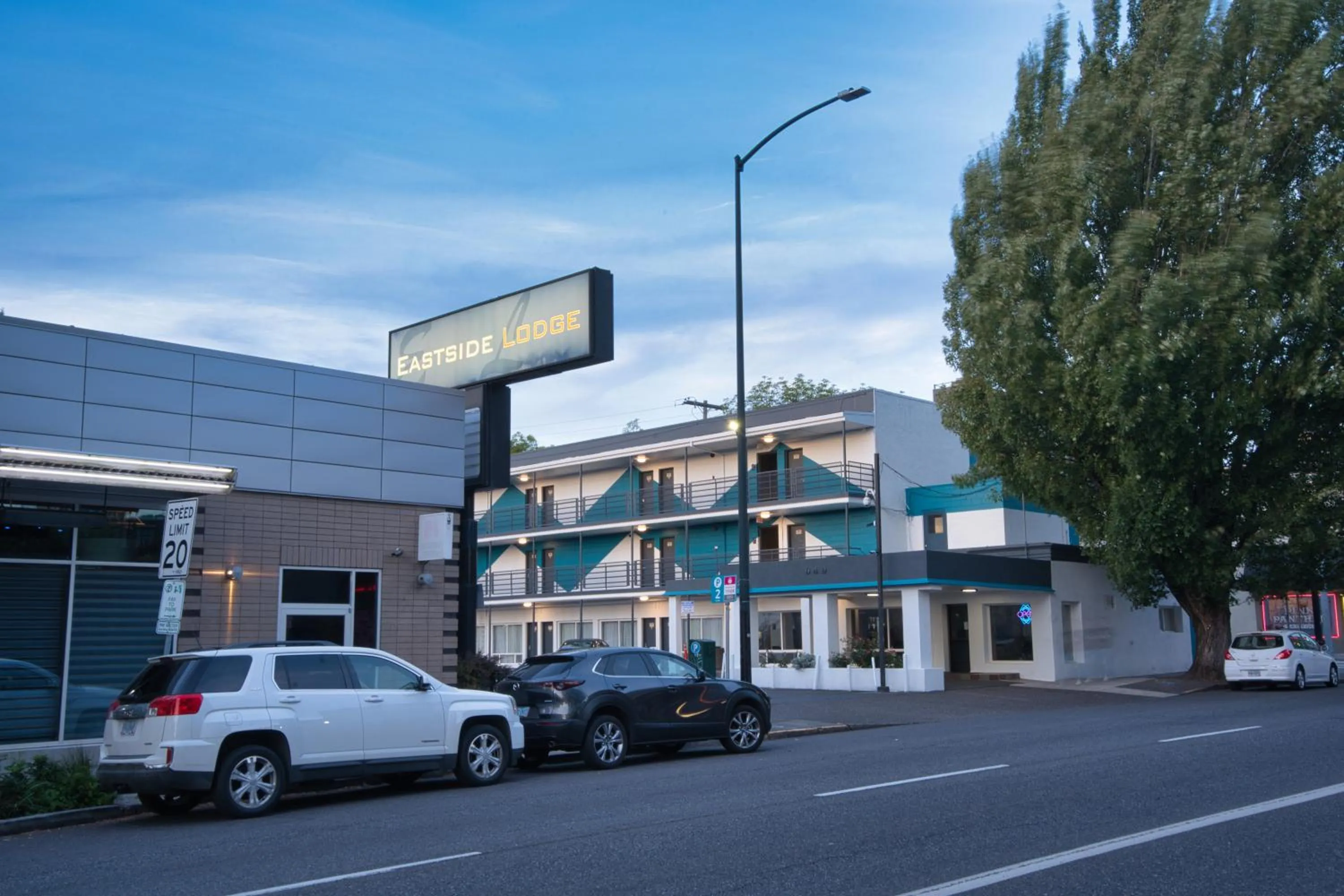 Property building in Eastside Lodge