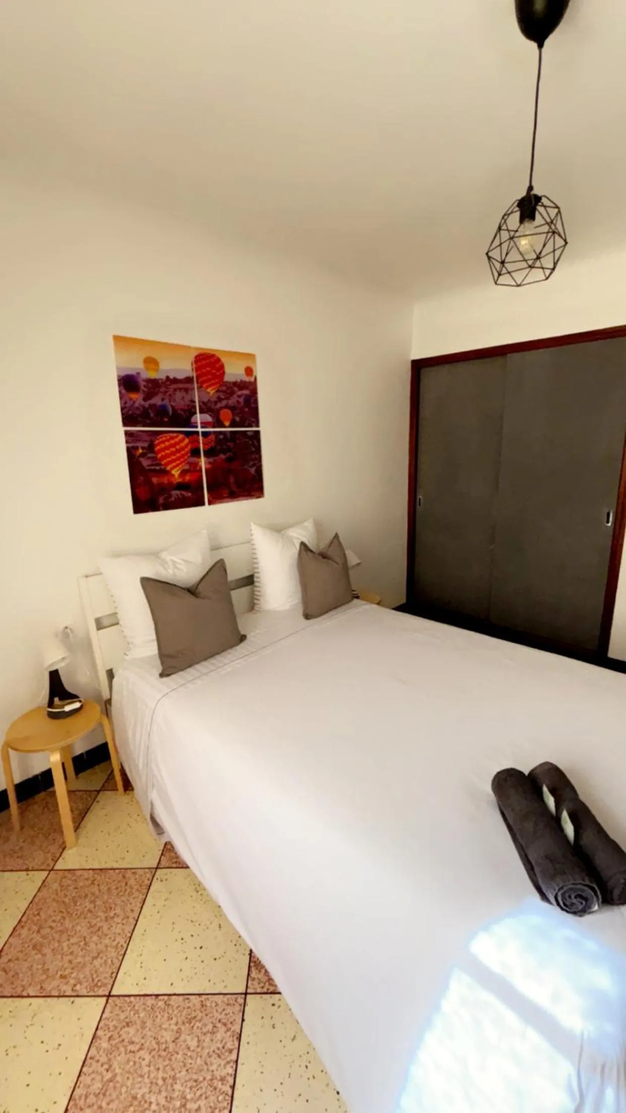 Bed in appartement L'OLIVIER