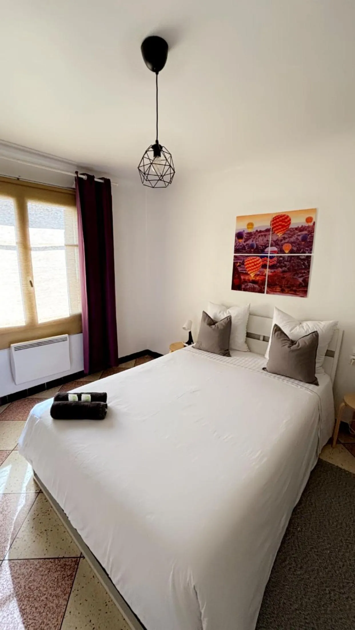 Bed in appartement L'OLIVIER