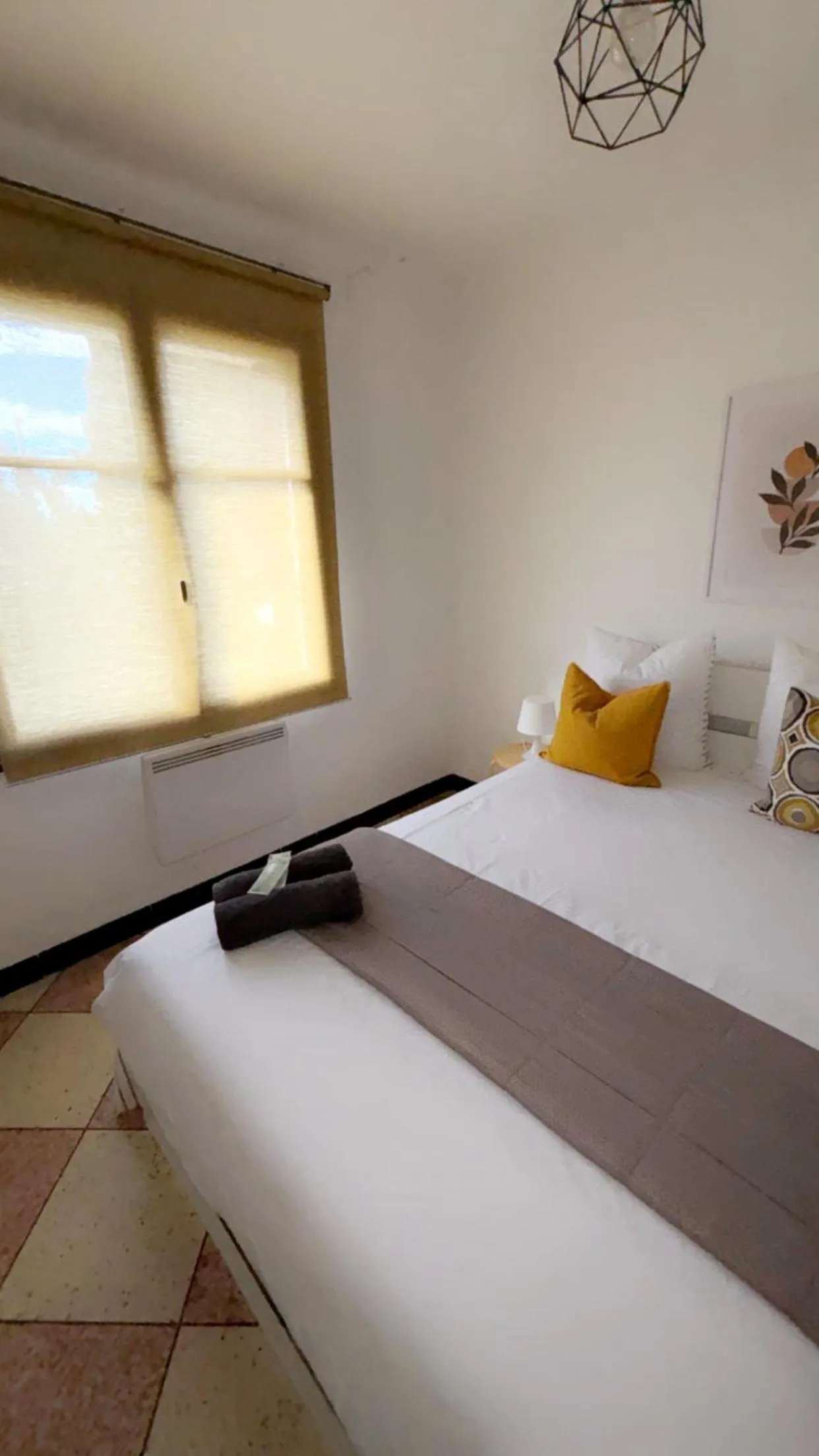 Bed in appartement L'OLIVIER