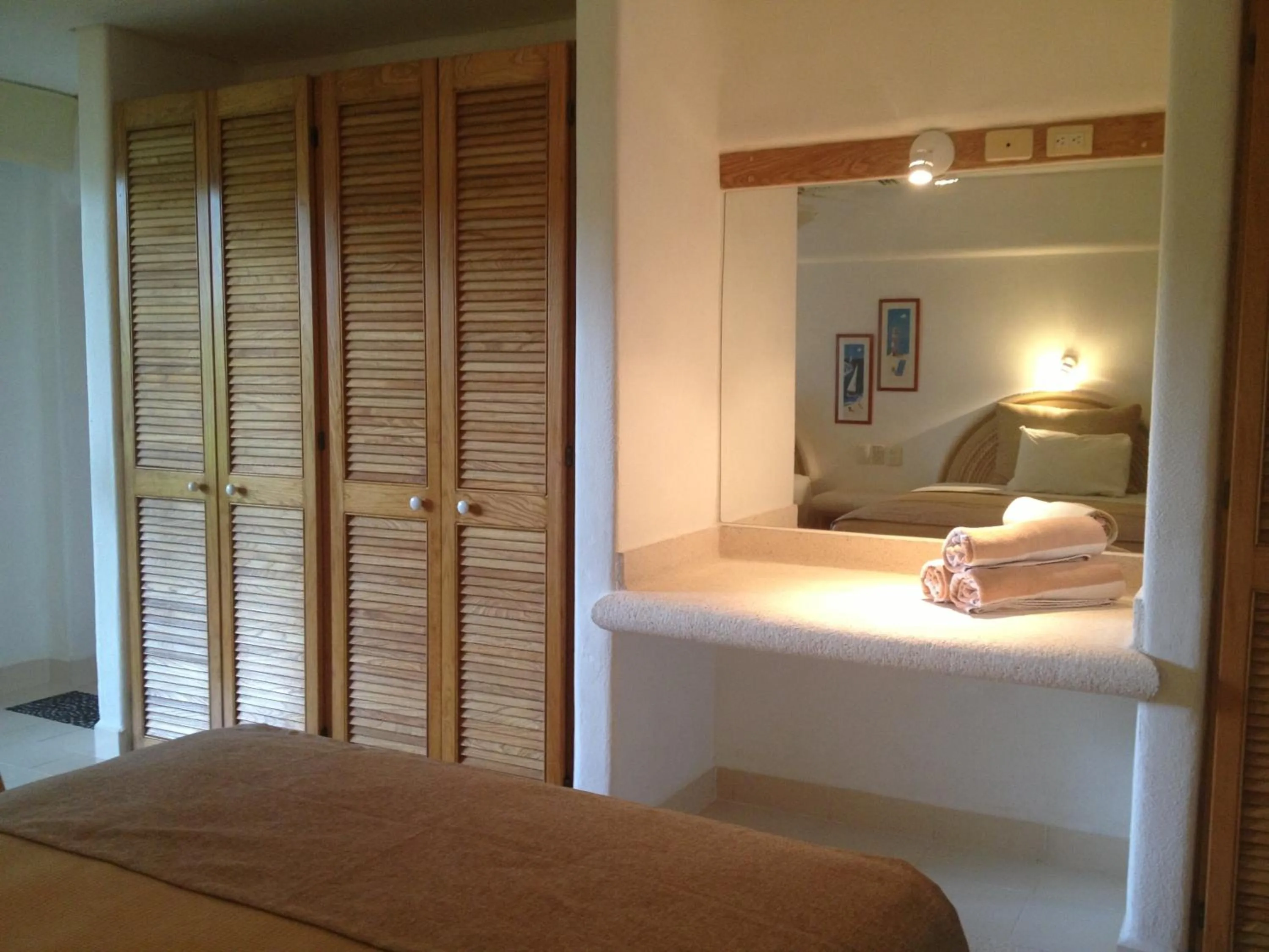 Bedroom, Bed in Las Villas Akumal