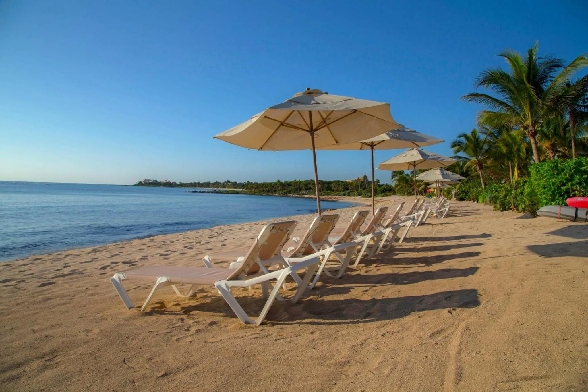 Beach in Las Villas Akumal