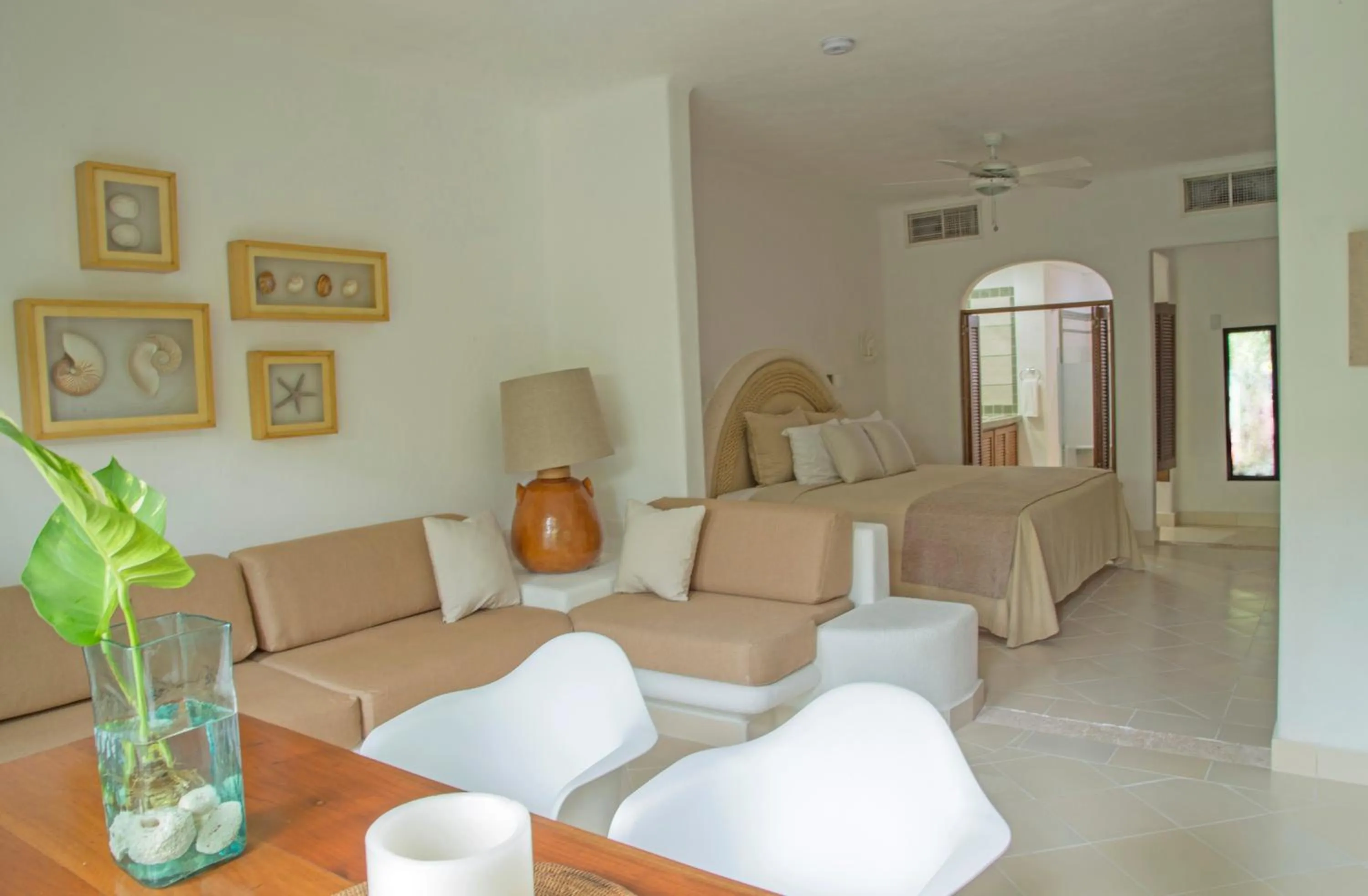 Dining area in Las Villas Akumal