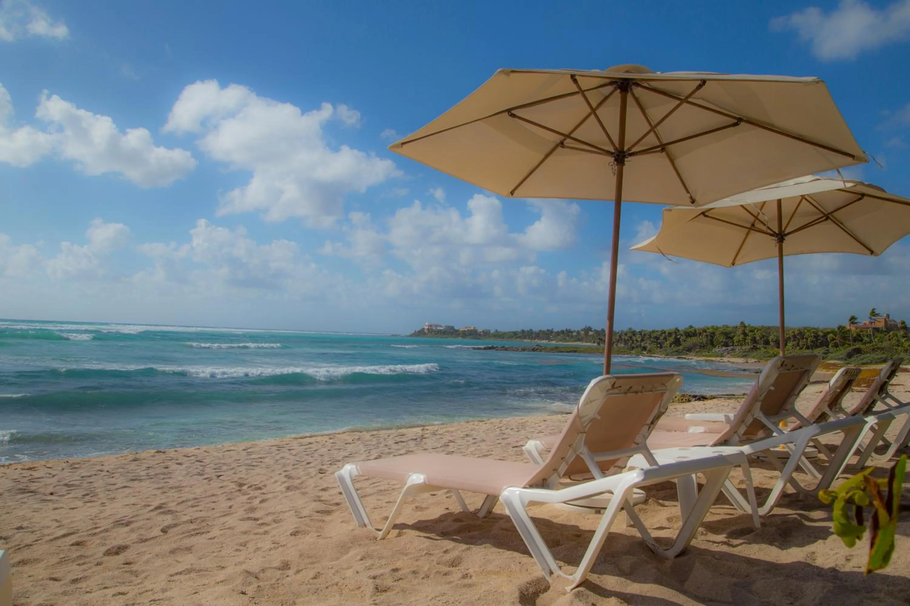 Beach in Las Villas Akumal