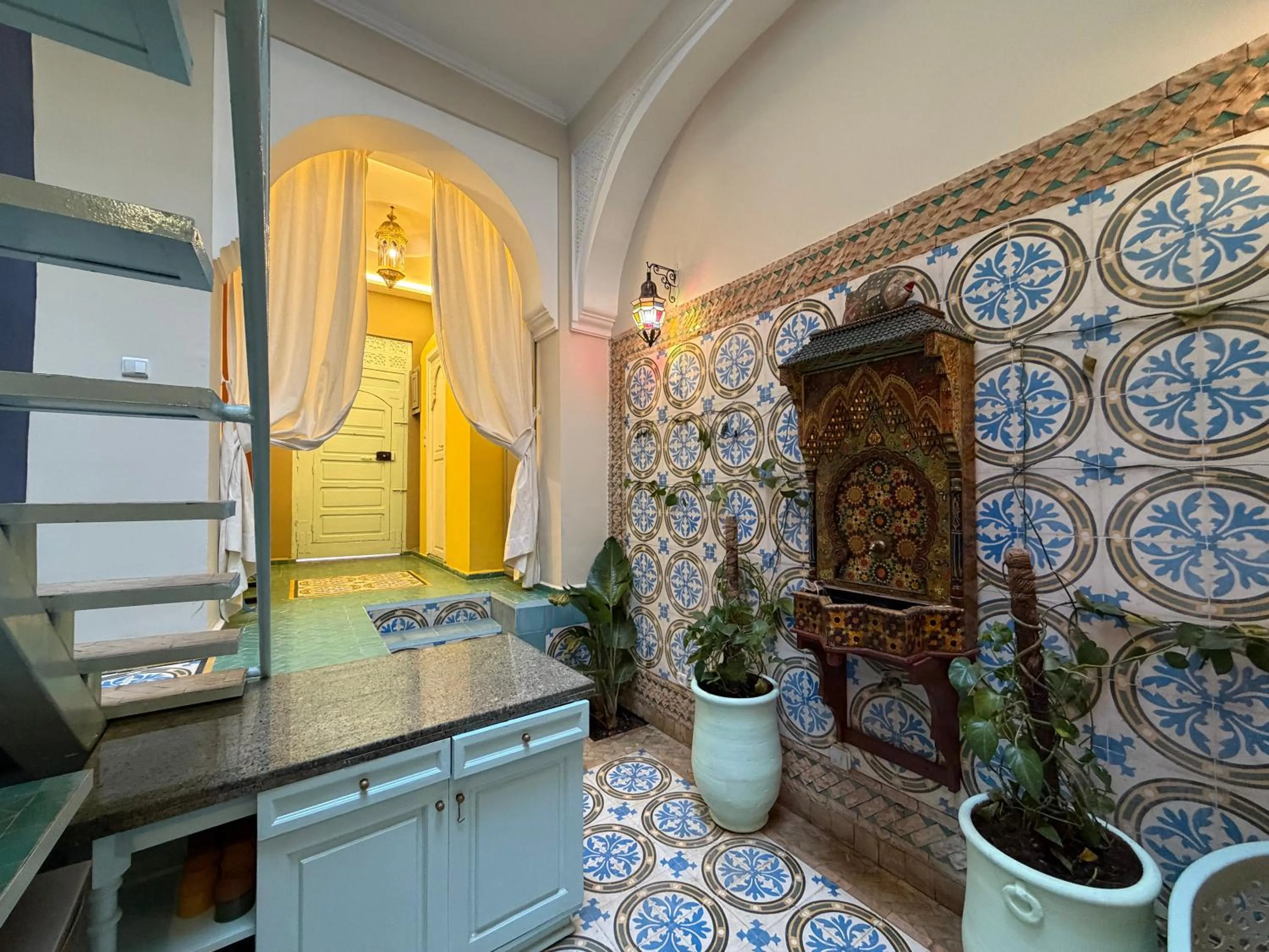 Patio in Riad Dar Saad - Hammam & Spa