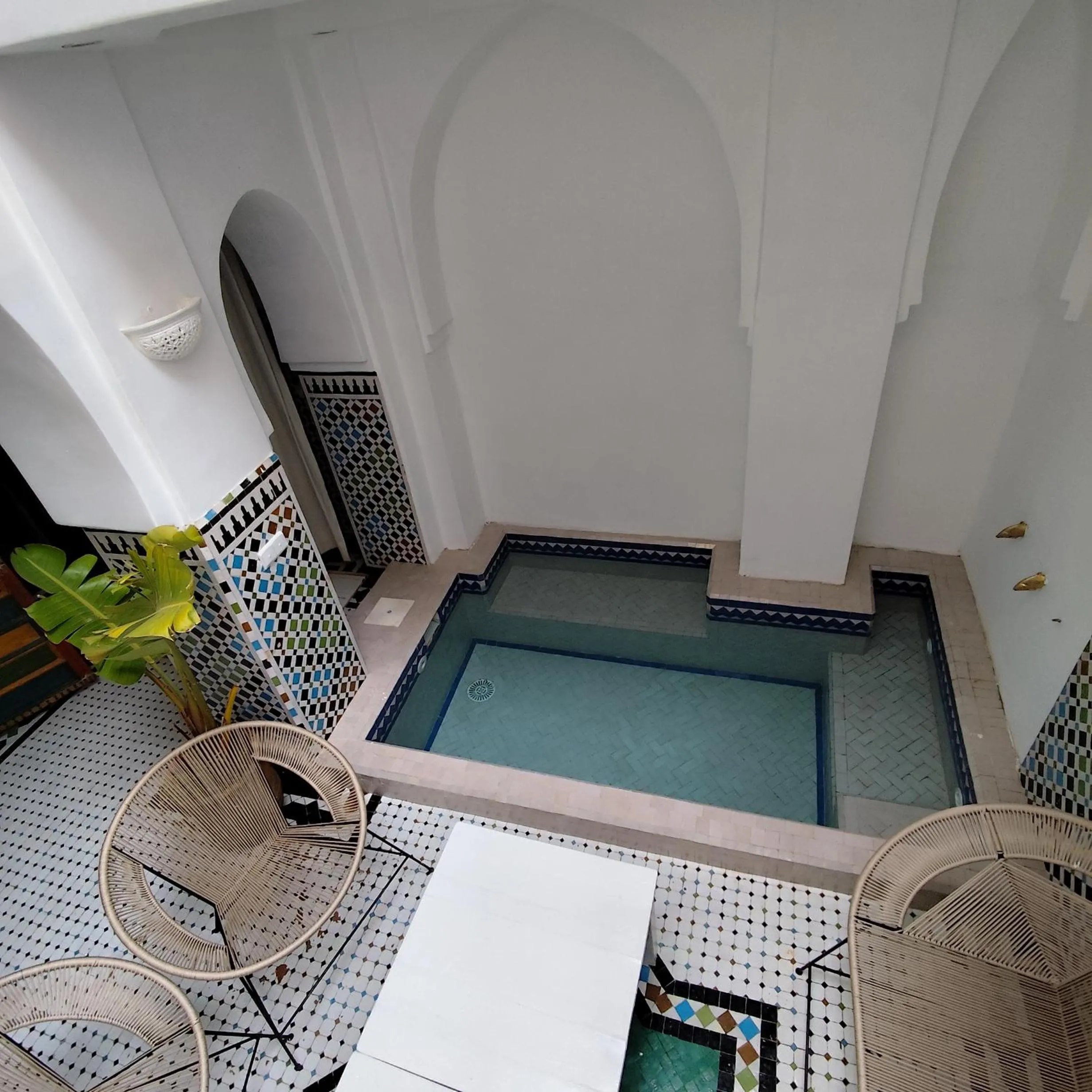 Patio in Riad Dar Saad - Hammam & Spa