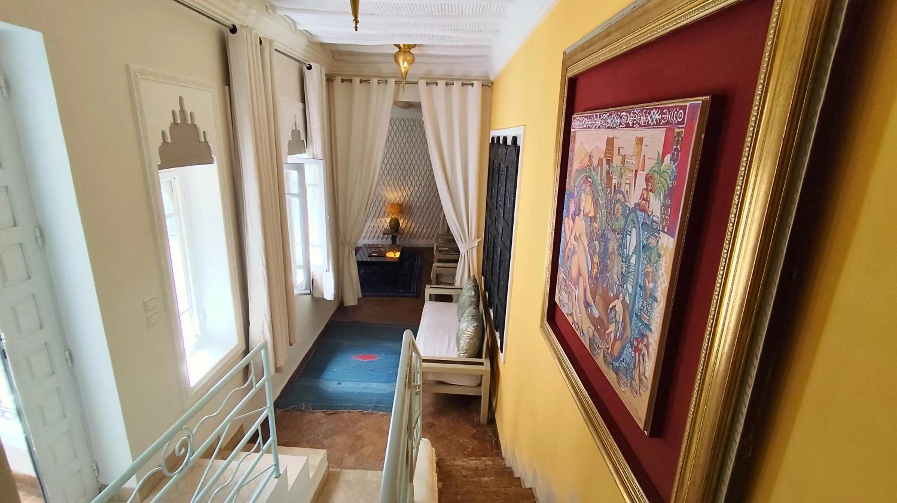 Bed in Riad Dar Saad - Hammam & Spa