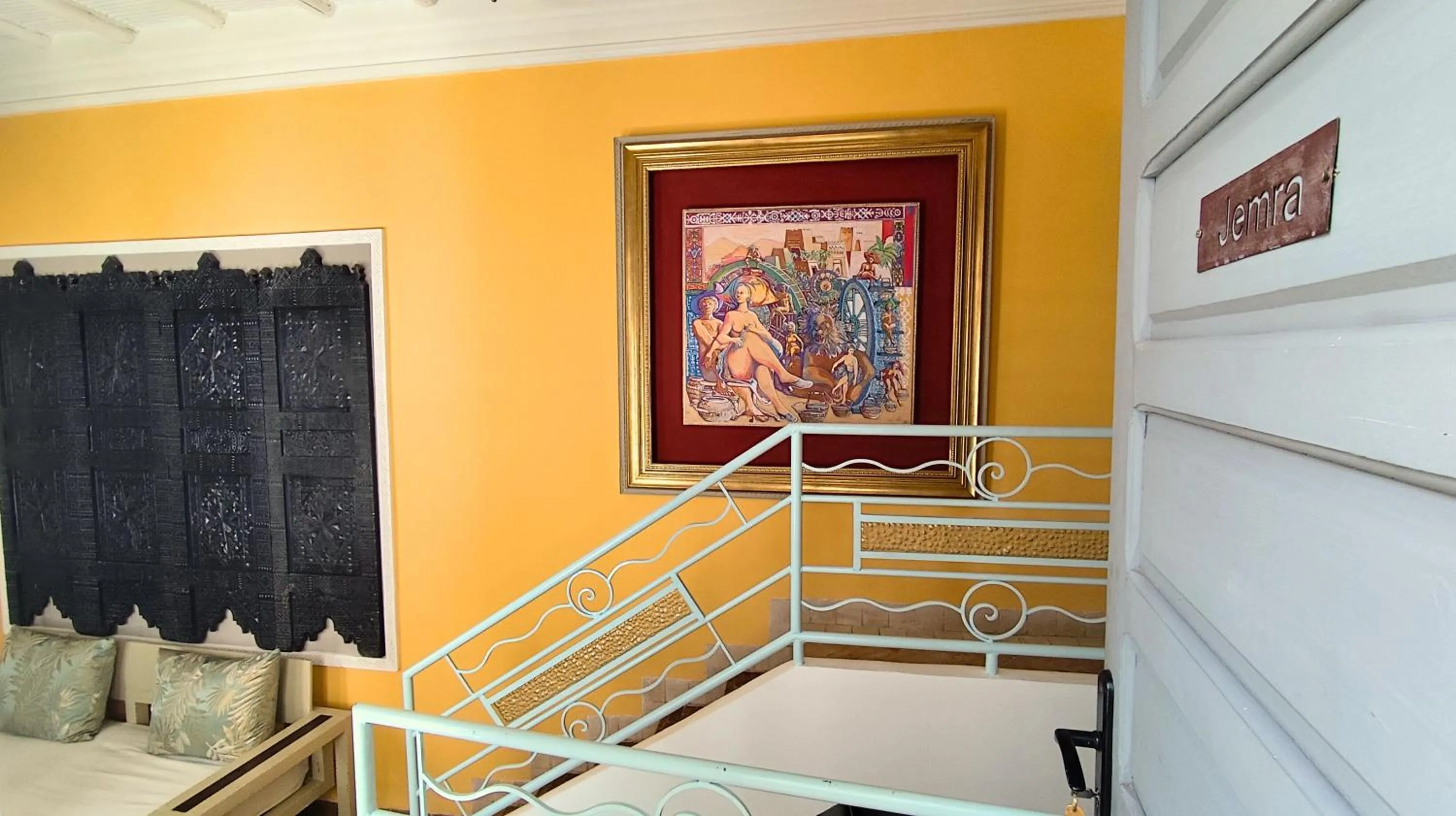 Decorative detail in Riad Dar Saad - Hammam & Spa