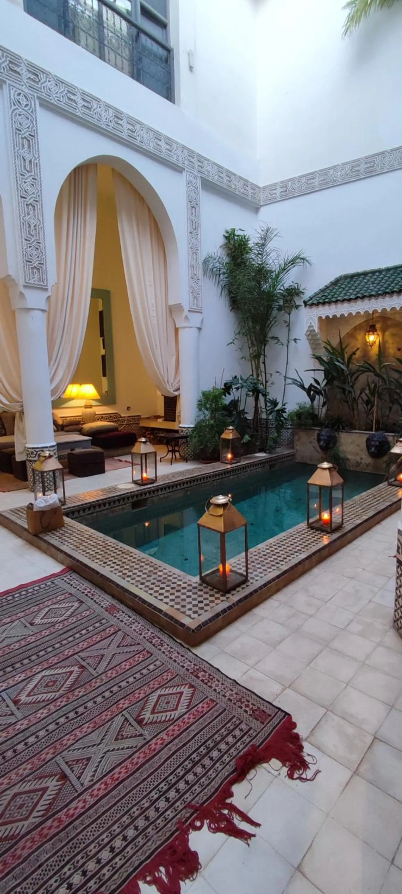 Pool view in Riad Dar Saad - Hammam & Spa