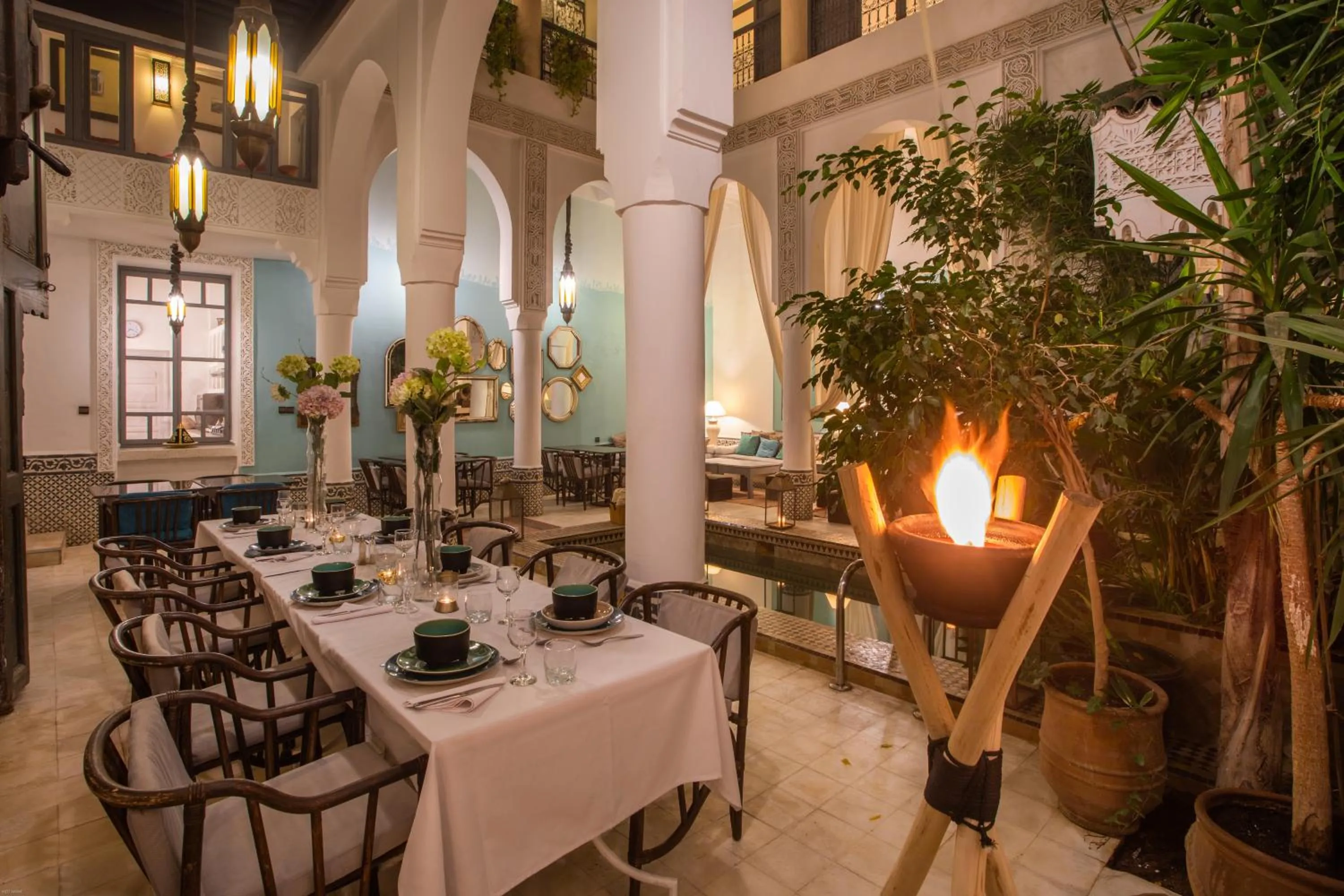 Restaurant/places to eat in Riad Dar Saad - Hammam & Spa