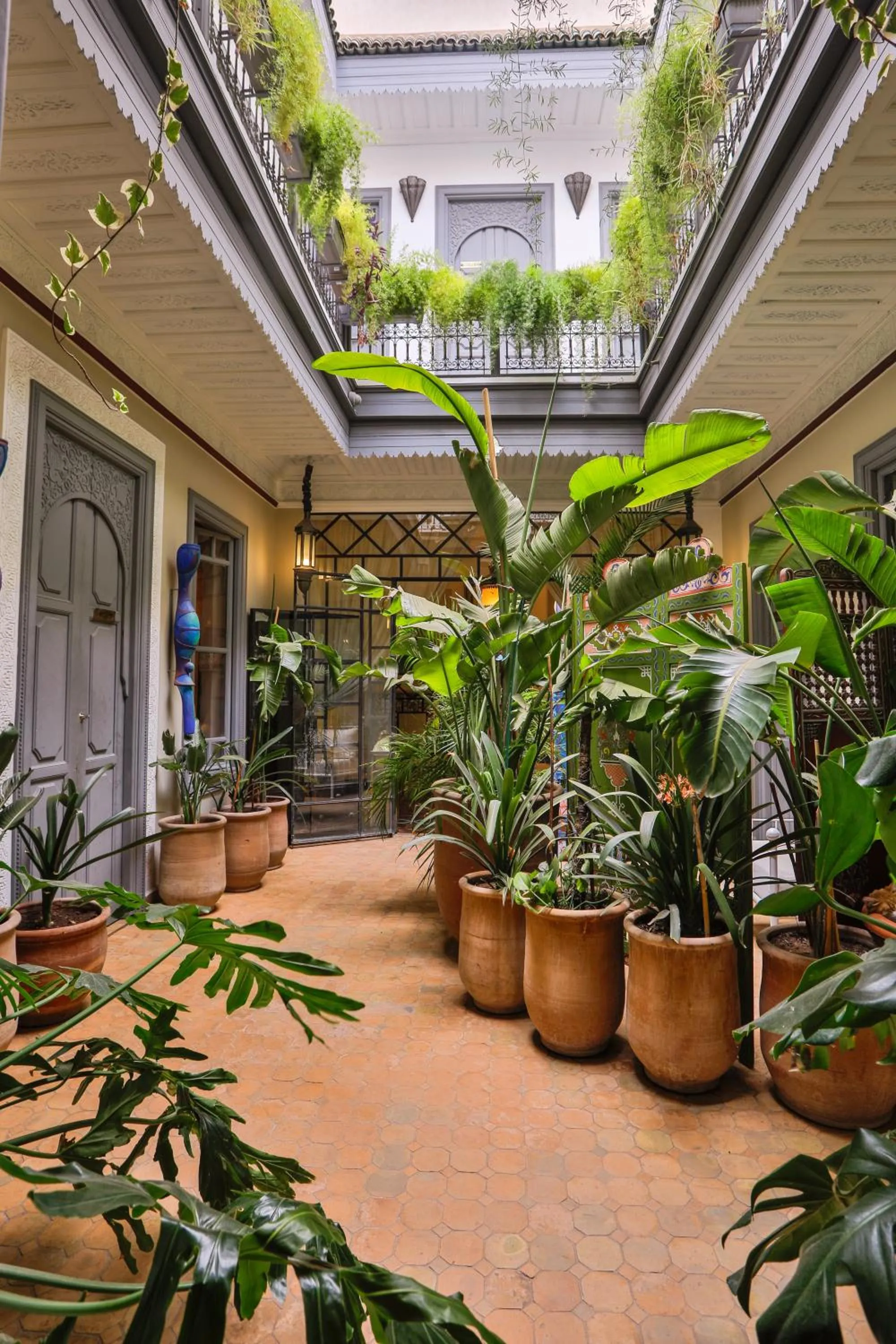Patio in Riad Dar Saad - Hammam & Spa