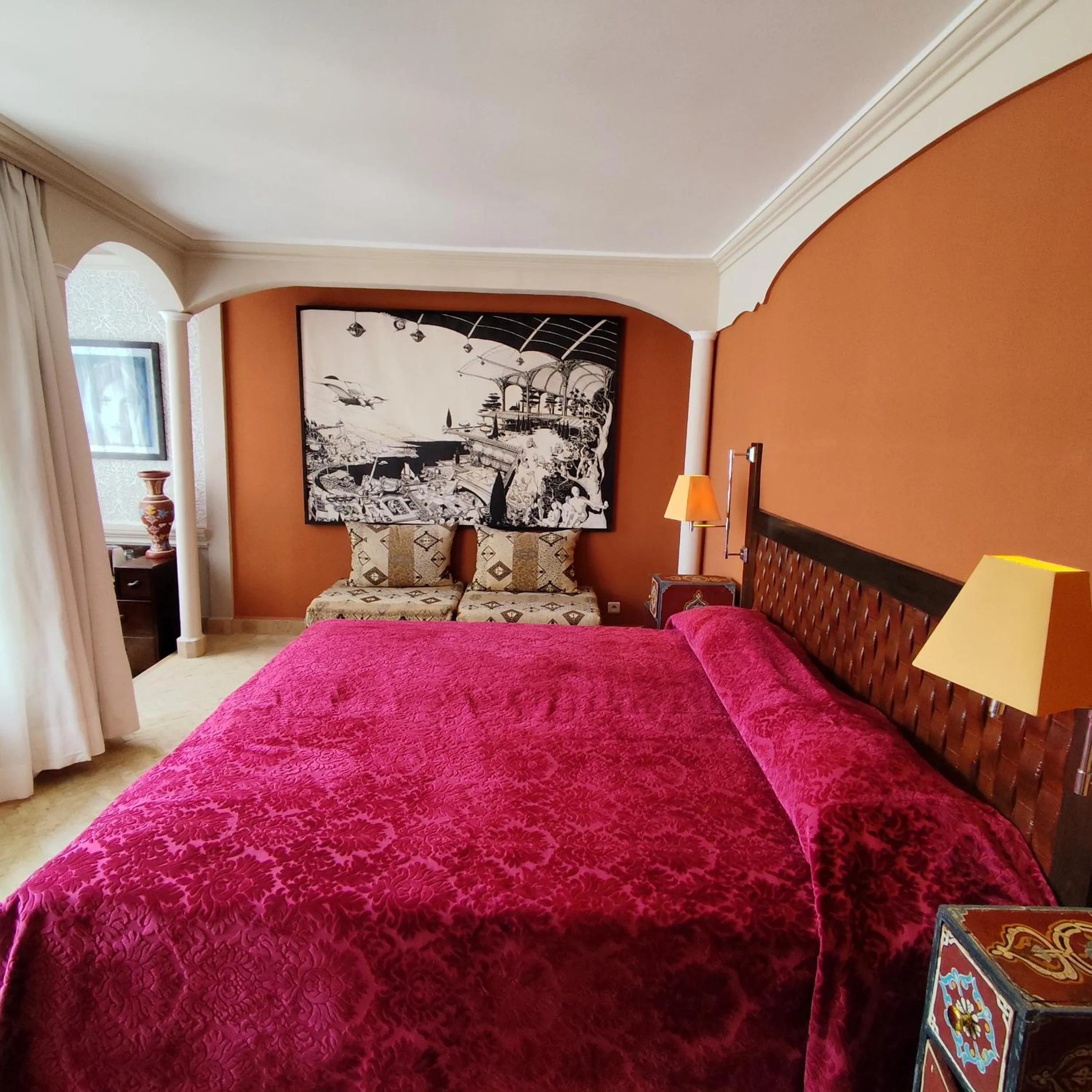 Bed in Riad Dar Saad - Hammam & Spa